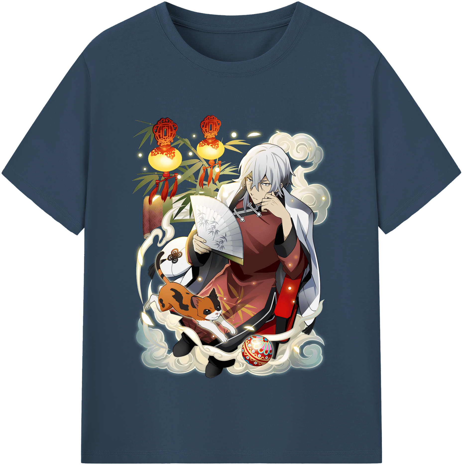 （画像用） 文豪ストレイドッグス Bungo Stray Dogs 綿100％半袖Tシャツ（フロントプリント）