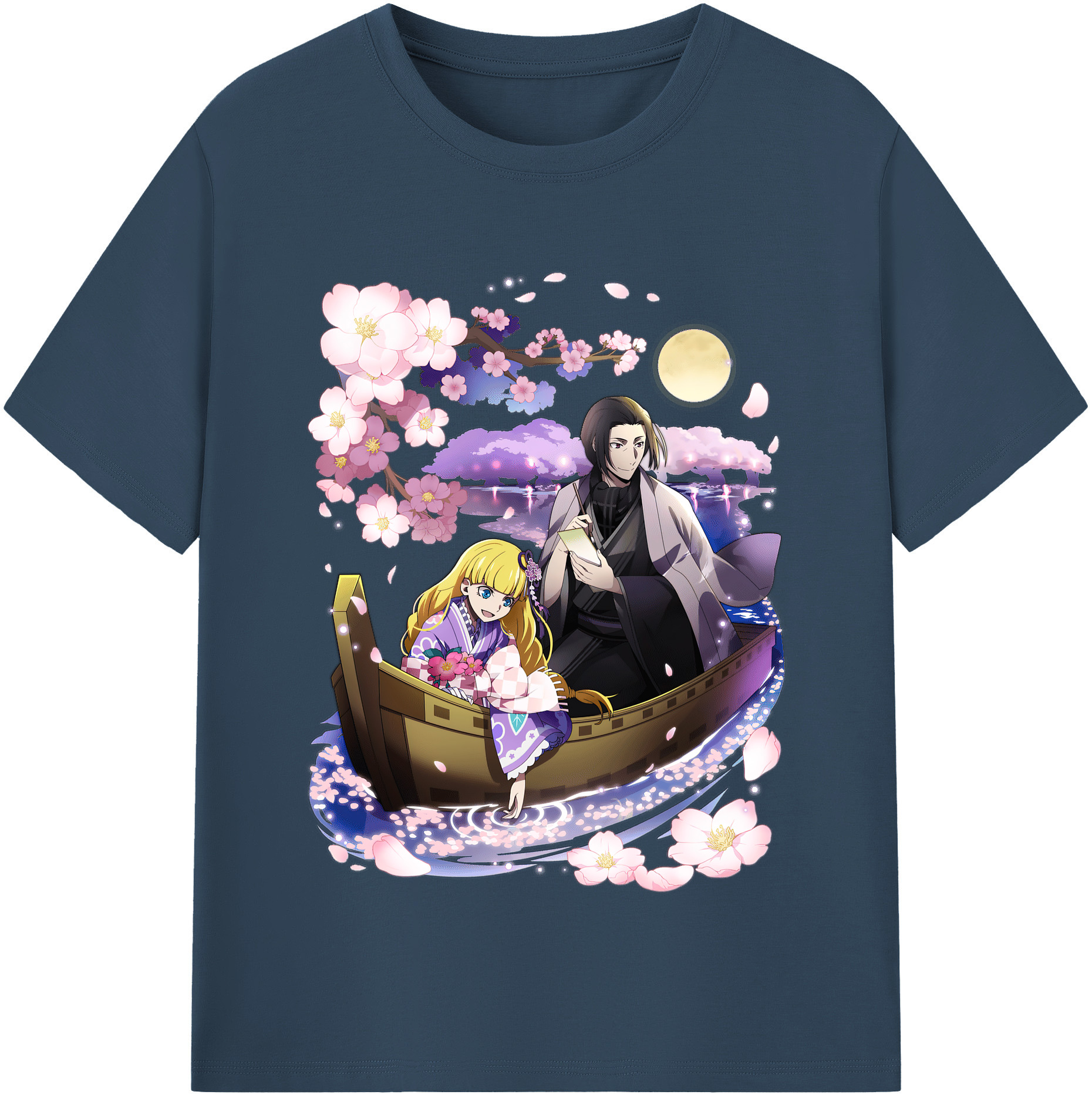 （画像用） 文豪ストレイドッグス Bungo Stray Dogs 綿100％半袖Tシャツ（フロントプリント）