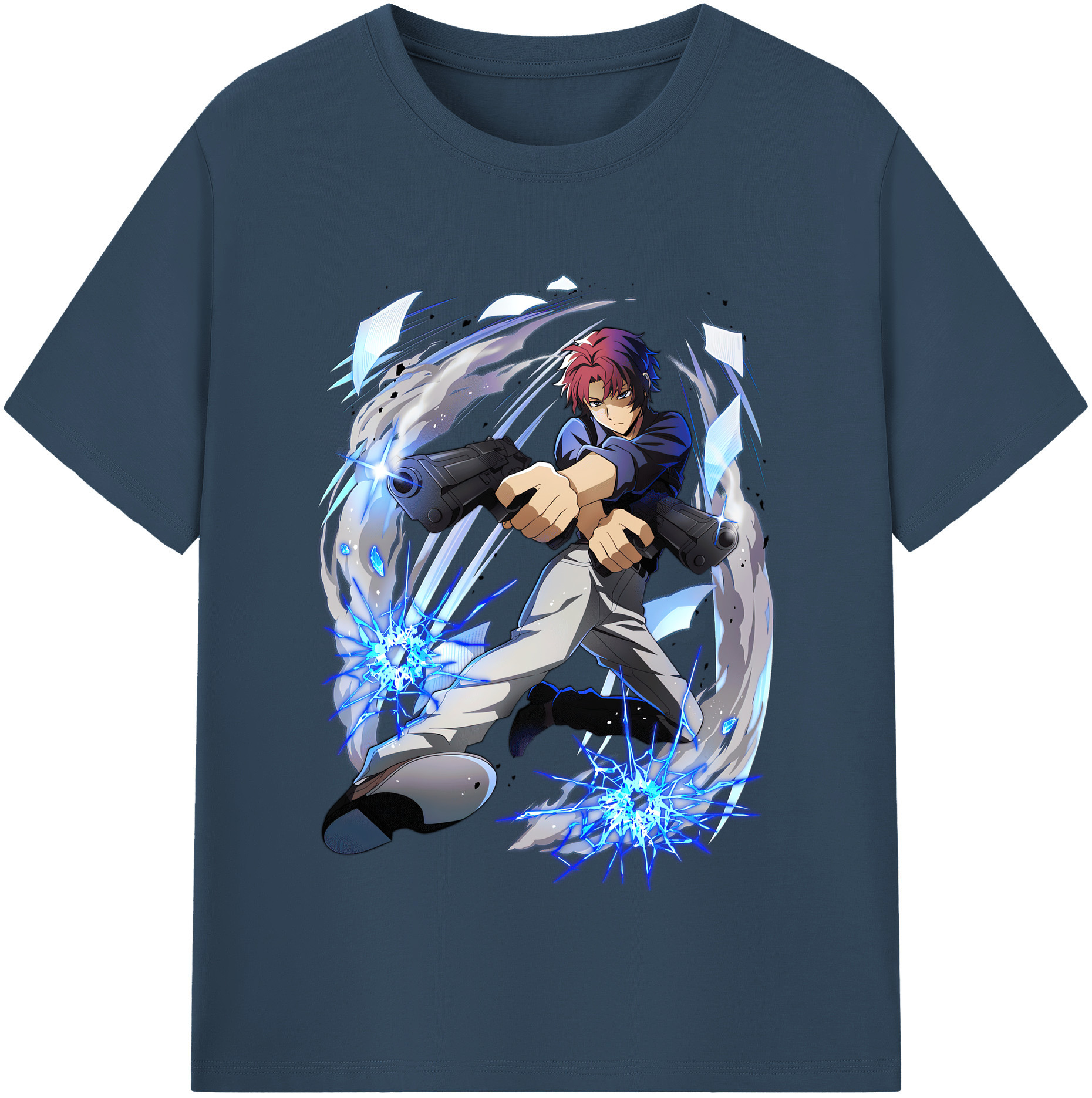 （画像用） 文豪ストレイドッグス Bungo Stray Dogs 綿100％半袖Tシャツ（フロントプリント）