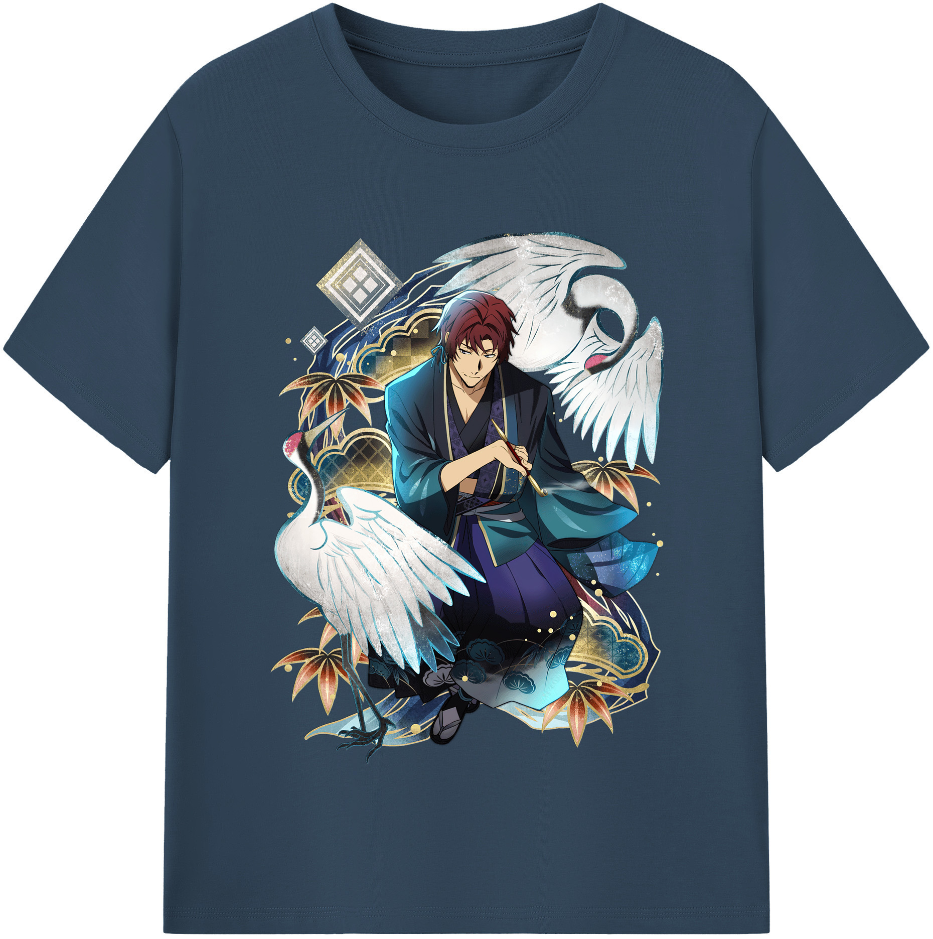 （画像用） 文豪ストレイドッグス Bungo Stray Dogs 綿100％半袖Tシャツ（フロントプリント）
