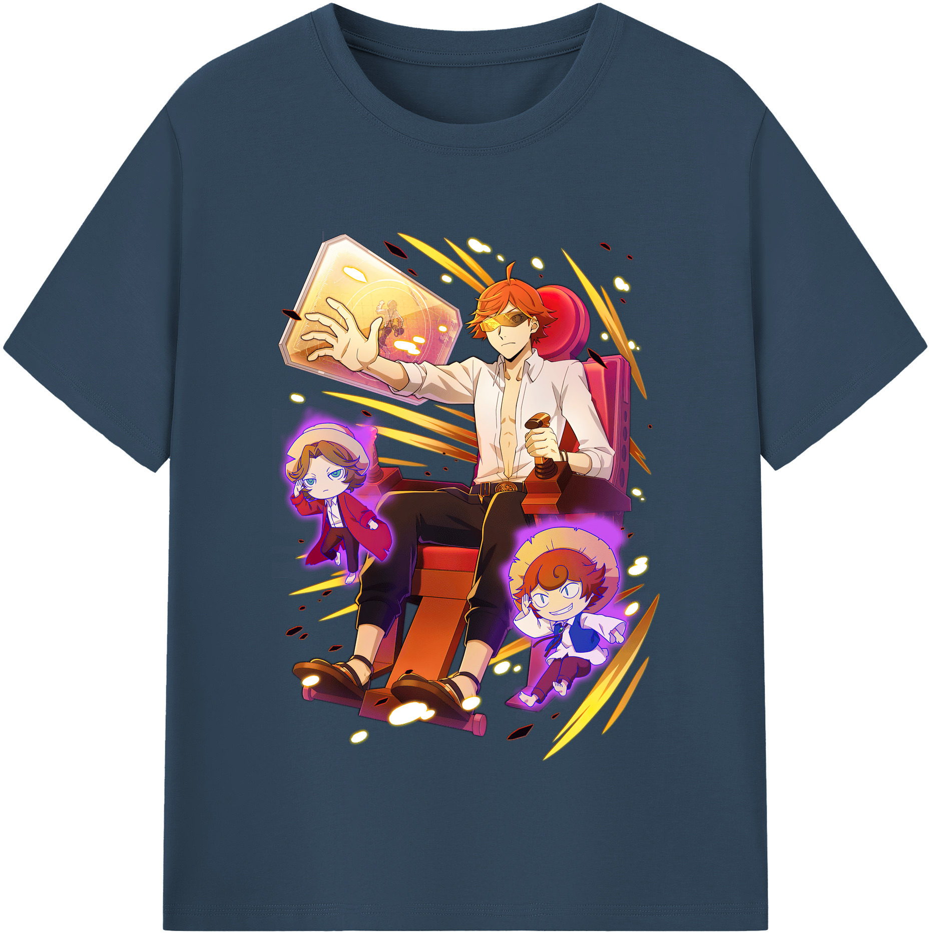 （画像用） 文豪ストレイドッグス Bungo Stray Dogs 綿100％半袖Tシャツ（フロントプリント）