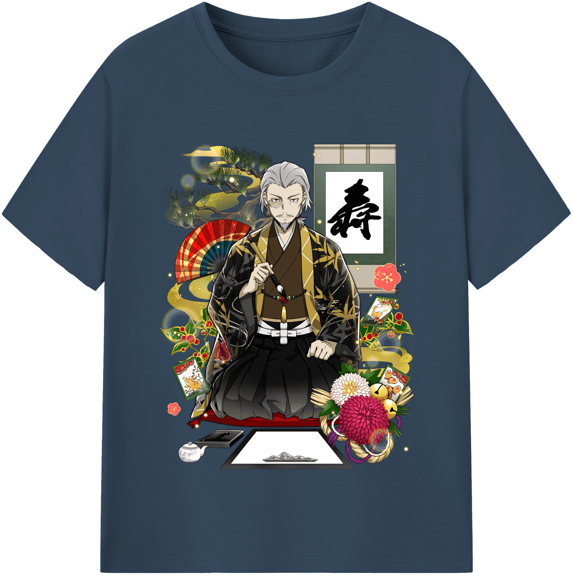 （画像用） 文豪ストレイドッグス Bungo Stray Dogs 綿100％半袖Tシャツ（フロントプリント）