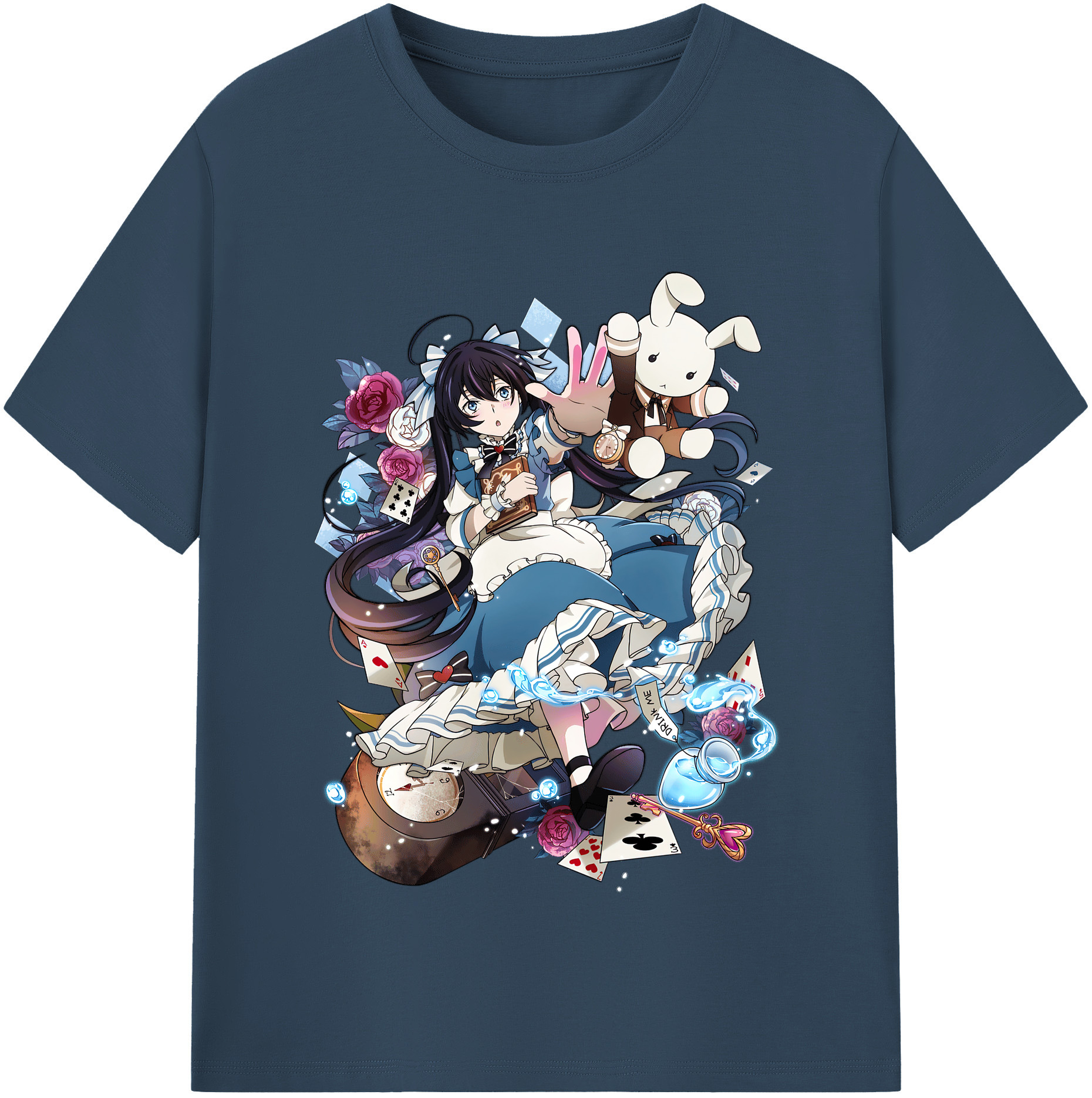 （画像用） 文豪ストレイドッグス Bungo Stray Dogs 綿100％半袖Tシャツ（フロントプリント）