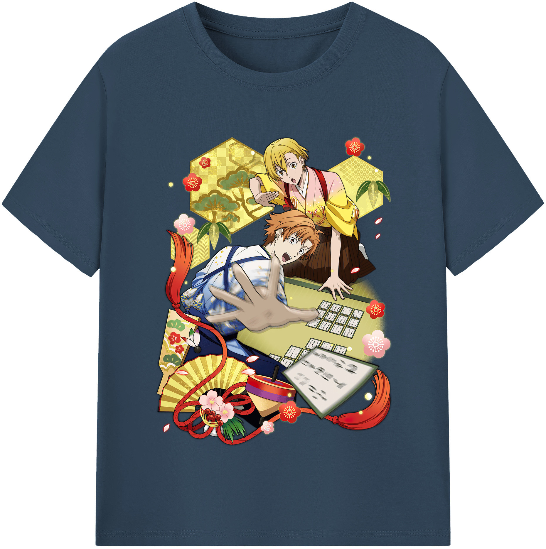 （画像用） 文豪ストレイドッグス Bungo Stray Dogs 綿100％半袖Tシャツ（フロントプリント）