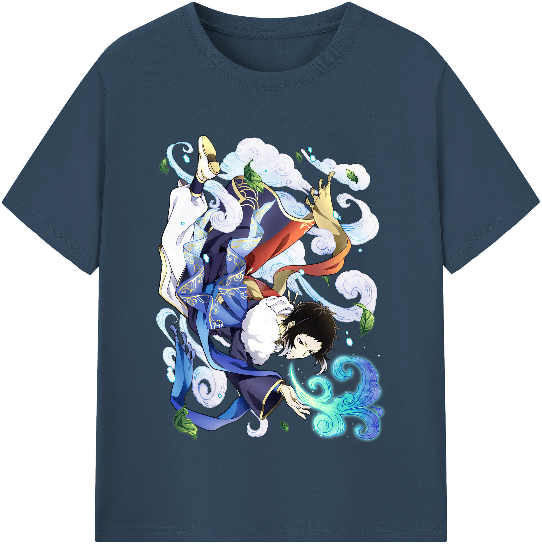 （画像用） 文豪ストレイドッグス Bungo Stray Dogs 綿100％半袖Tシャツ（フロントプリント）