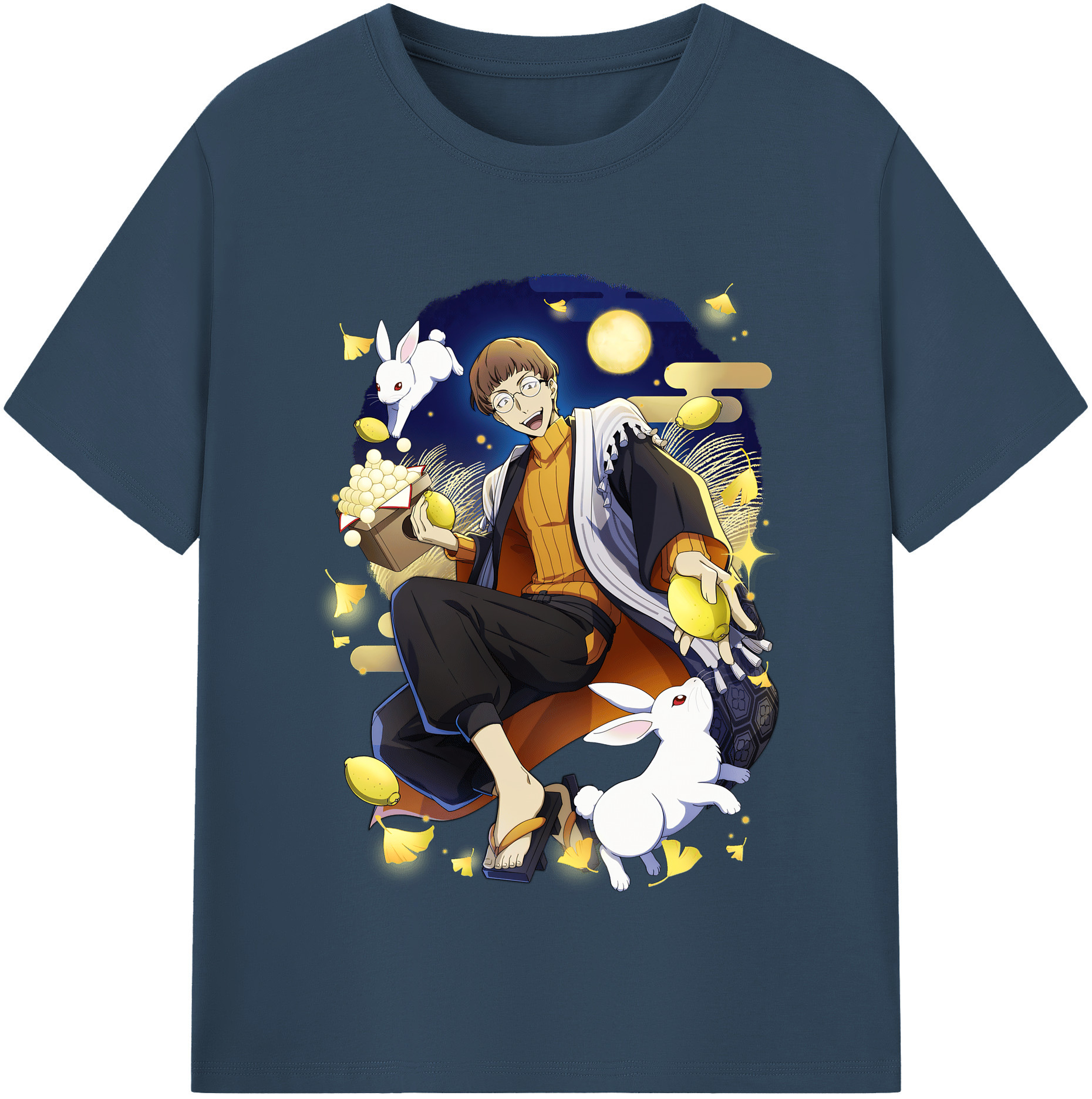 （画像用） 文豪ストレイドッグス Bungo Stray Dogs 綿100％半袖Tシャツ（フロントプリント）