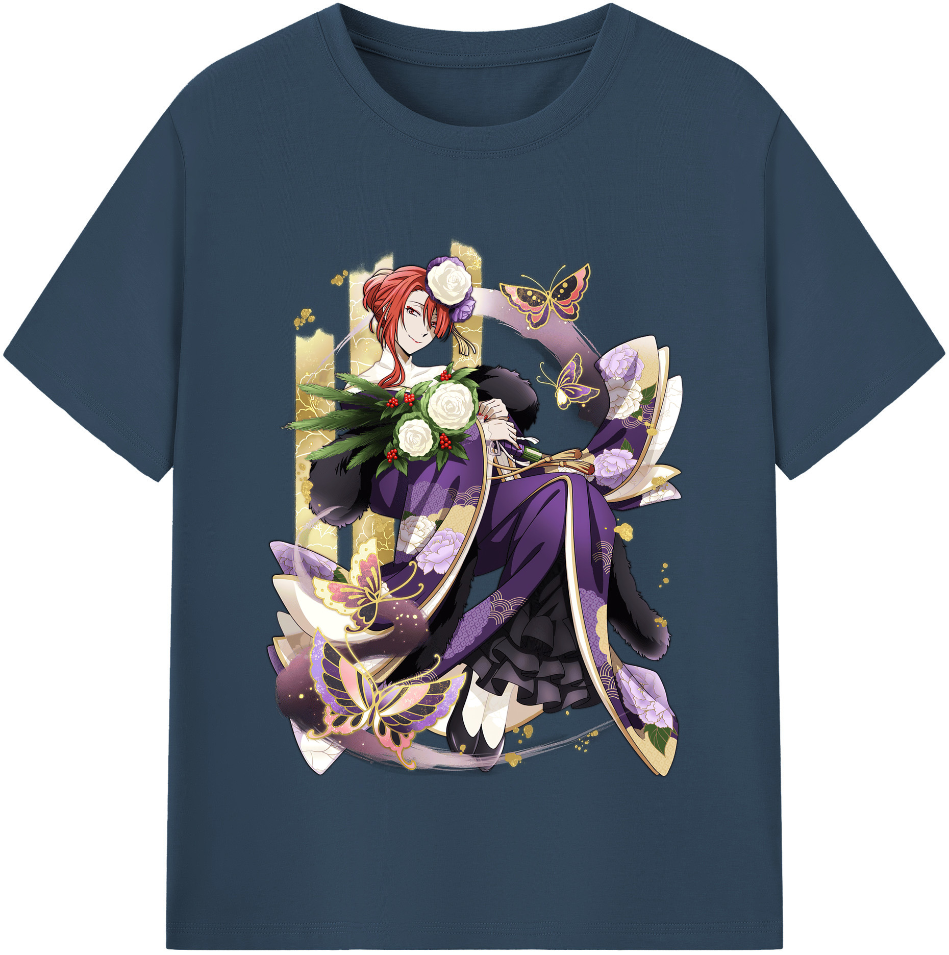 （画像用） 文豪ストレイドッグス Bungo Stray Dogs 綿100％半袖Tシャツ（フロントプリント）