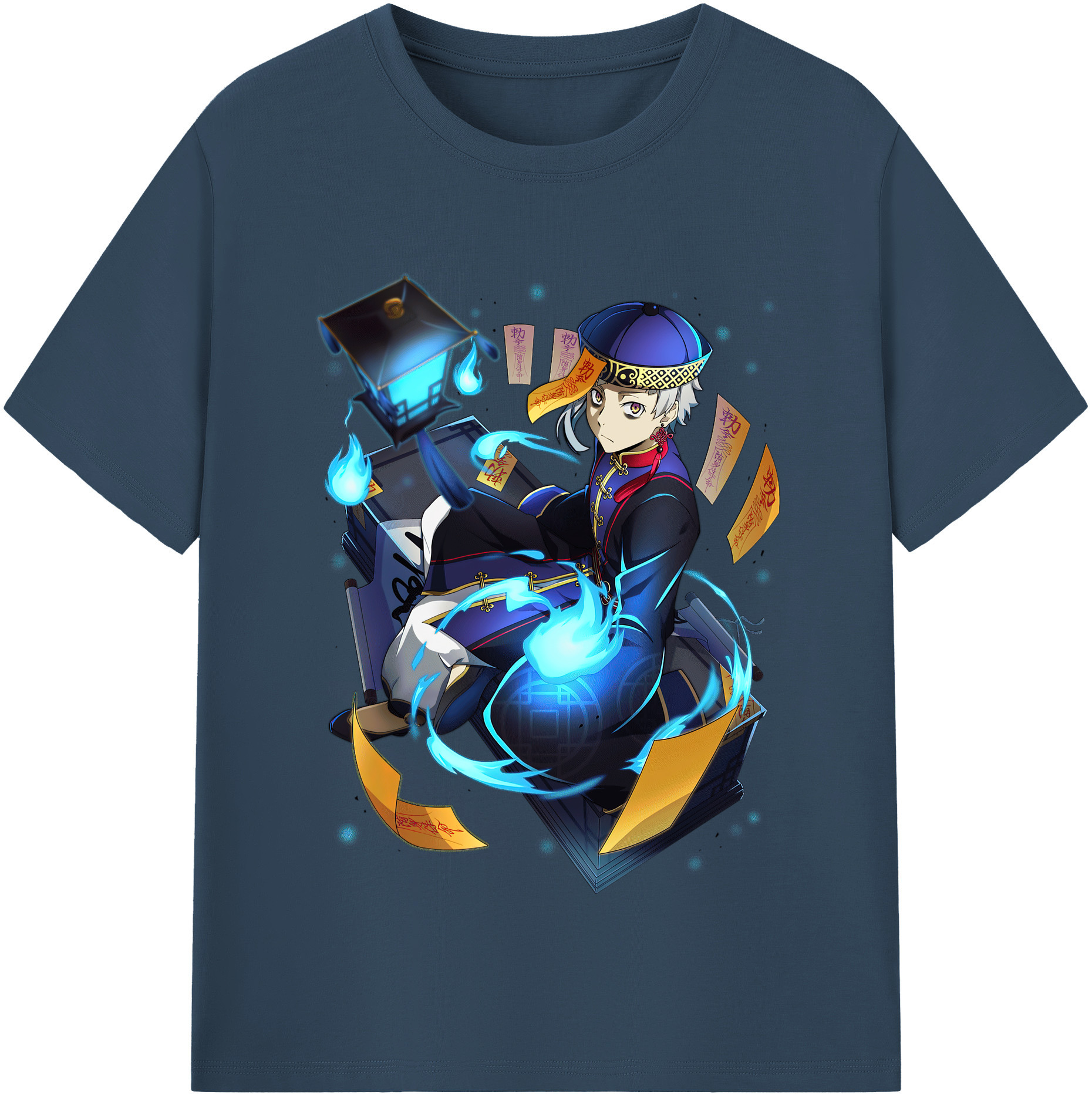 （画像用） 文豪ストレイドッグス Bungo Stray Dogs 綿100％半袖Tシャツ（フロントプリント）