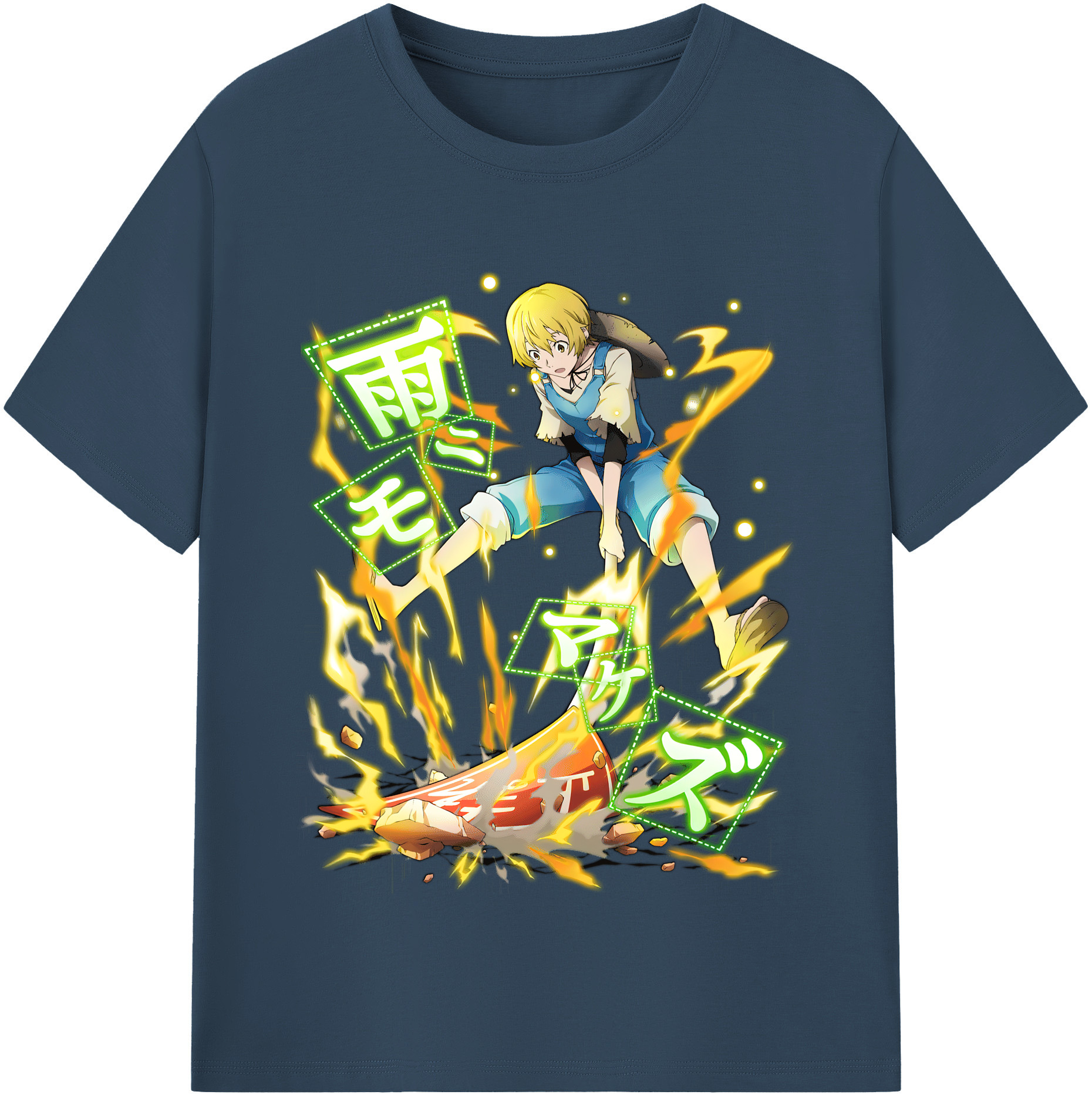 （画像用） 文豪ストレイドッグス Bungo Stray Dogs 綿100％半袖Tシャツ（フロントプリント）