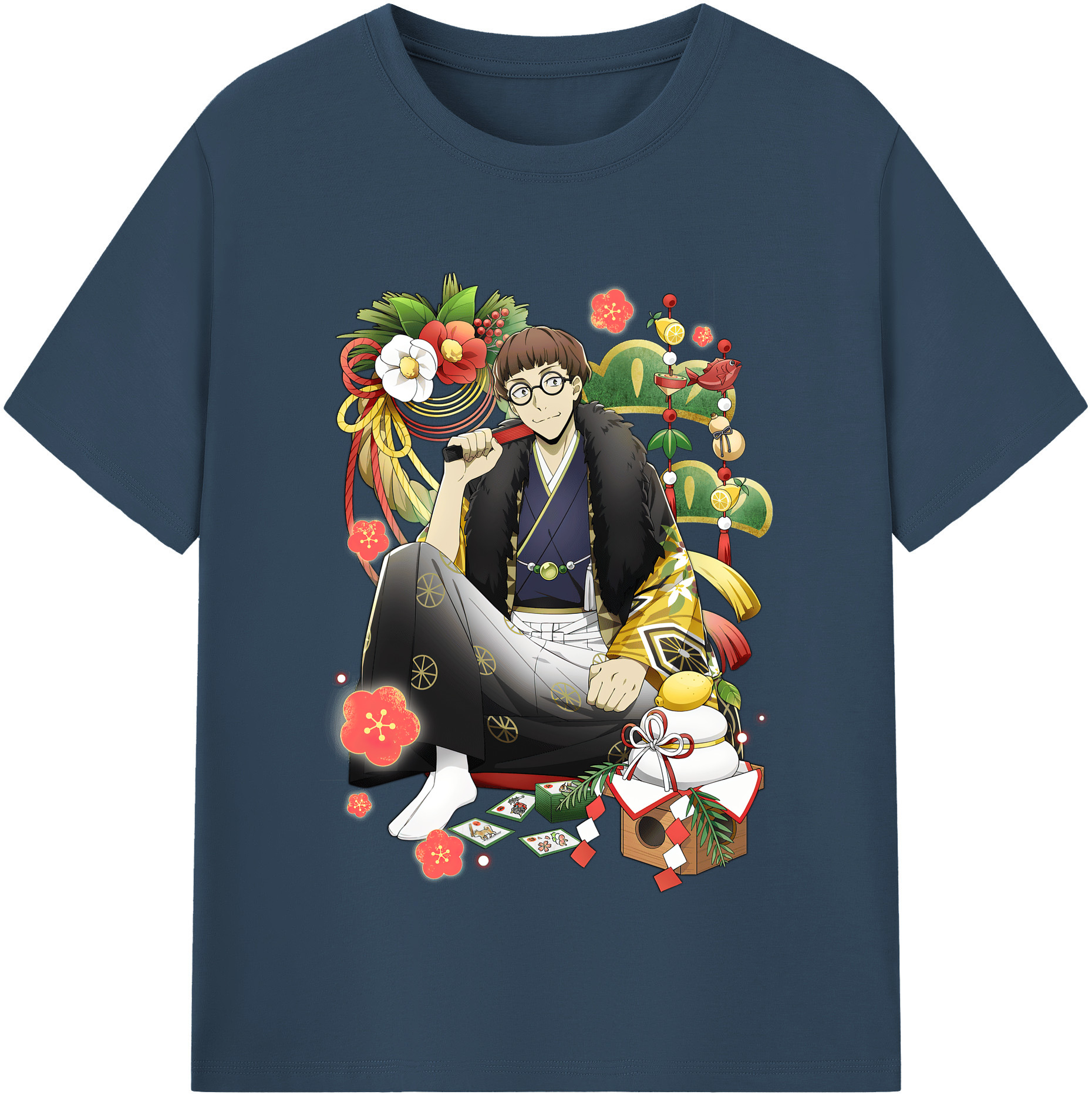 （画像用） 文豪ストレイドッグス Bungo Stray Dogs 綿100％半袖Tシャツ（フロントプリント）