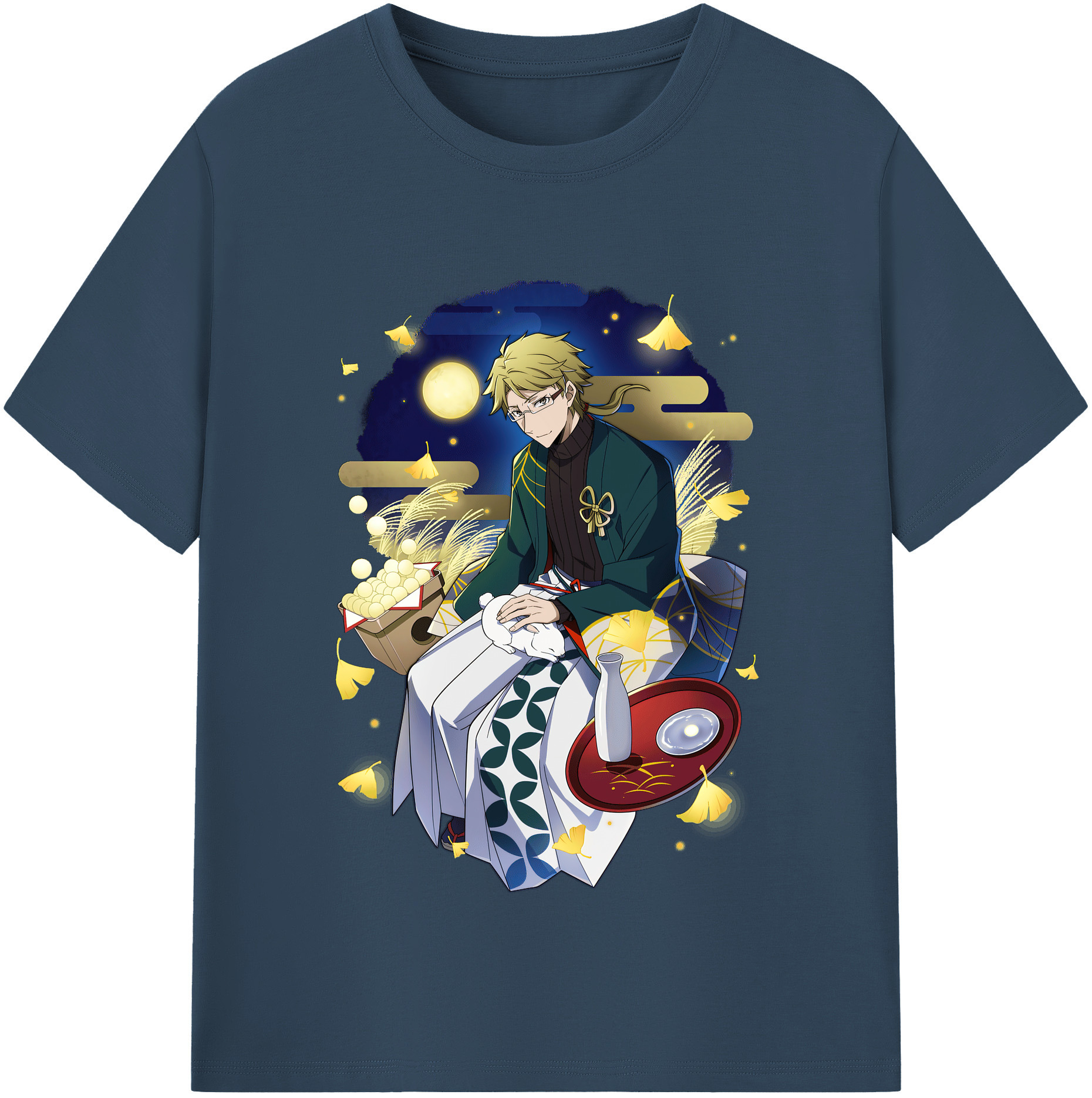 （画像用） 文豪ストレイドッグス Bungo Stray Dogs 綿100％半袖Tシャツ（フロントプリント）