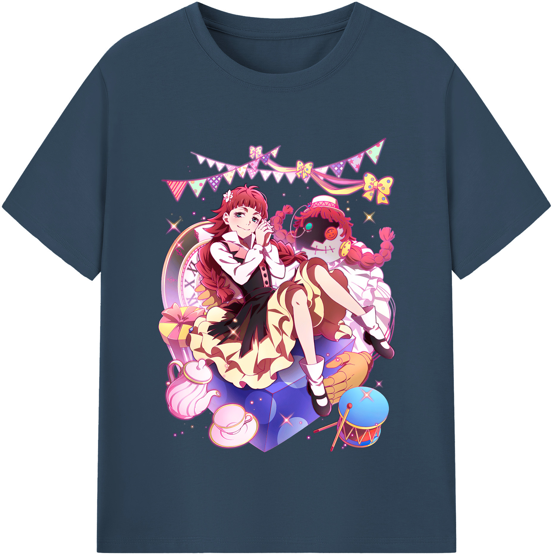 （画像用） 文豪ストレイドッグス Bungo Stray Dogs 綿100％半袖Tシャツ（フロントプリント）