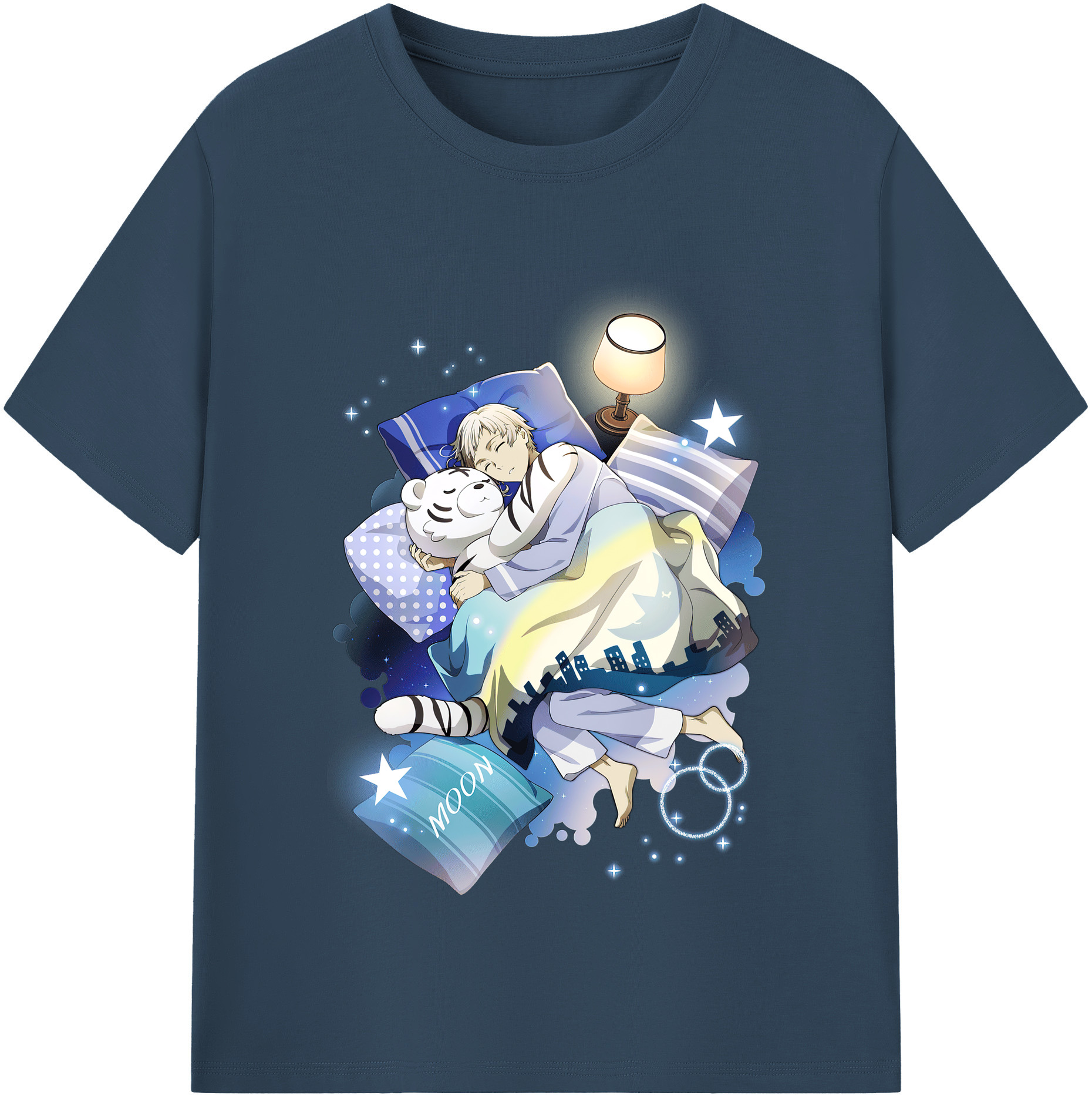 （画像用） 文豪ストレイドッグス Bungo Stray Dogs 綿100％半袖Tシャツ（フロントプリント）