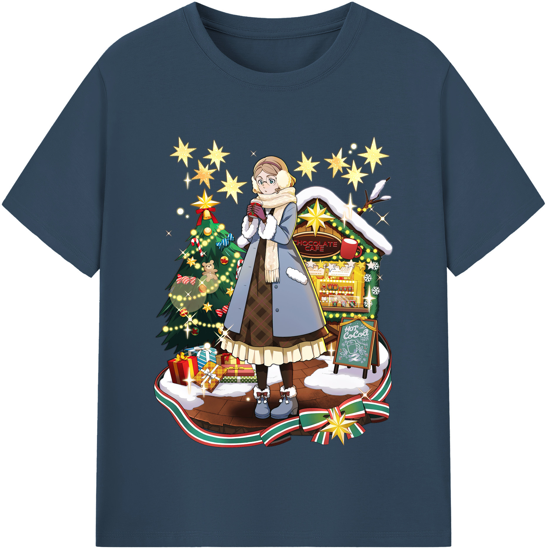 （画像用） 文豪ストレイドッグス Bungo Stray Dogs 綿100％半袖Tシャツ（フロントプリント）