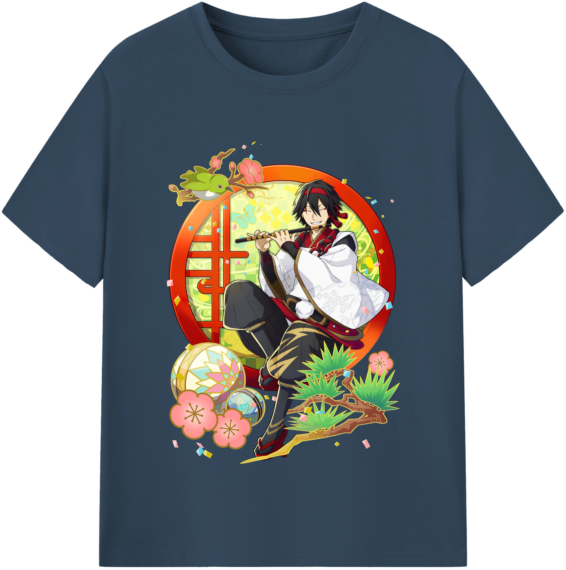 （画像用） 文豪ストレイドッグス Bungo Stray Dogs 綿100％半袖Tシャツ（フロントプリント）