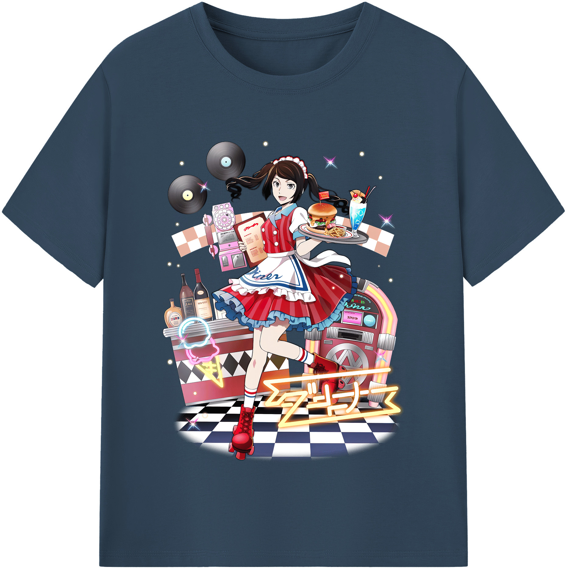 （画像用） 文豪ストレイドッグス Bungo Stray Dogs 綿100％半袖Tシャツ（フロントプリント）