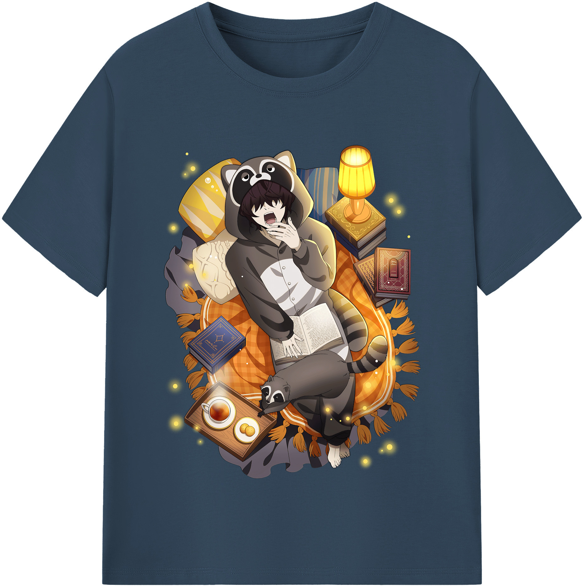 （画像用） 文豪ストレイドッグス Bungo Stray Dogs 綿100％半袖Tシャツ（フロントプリント）