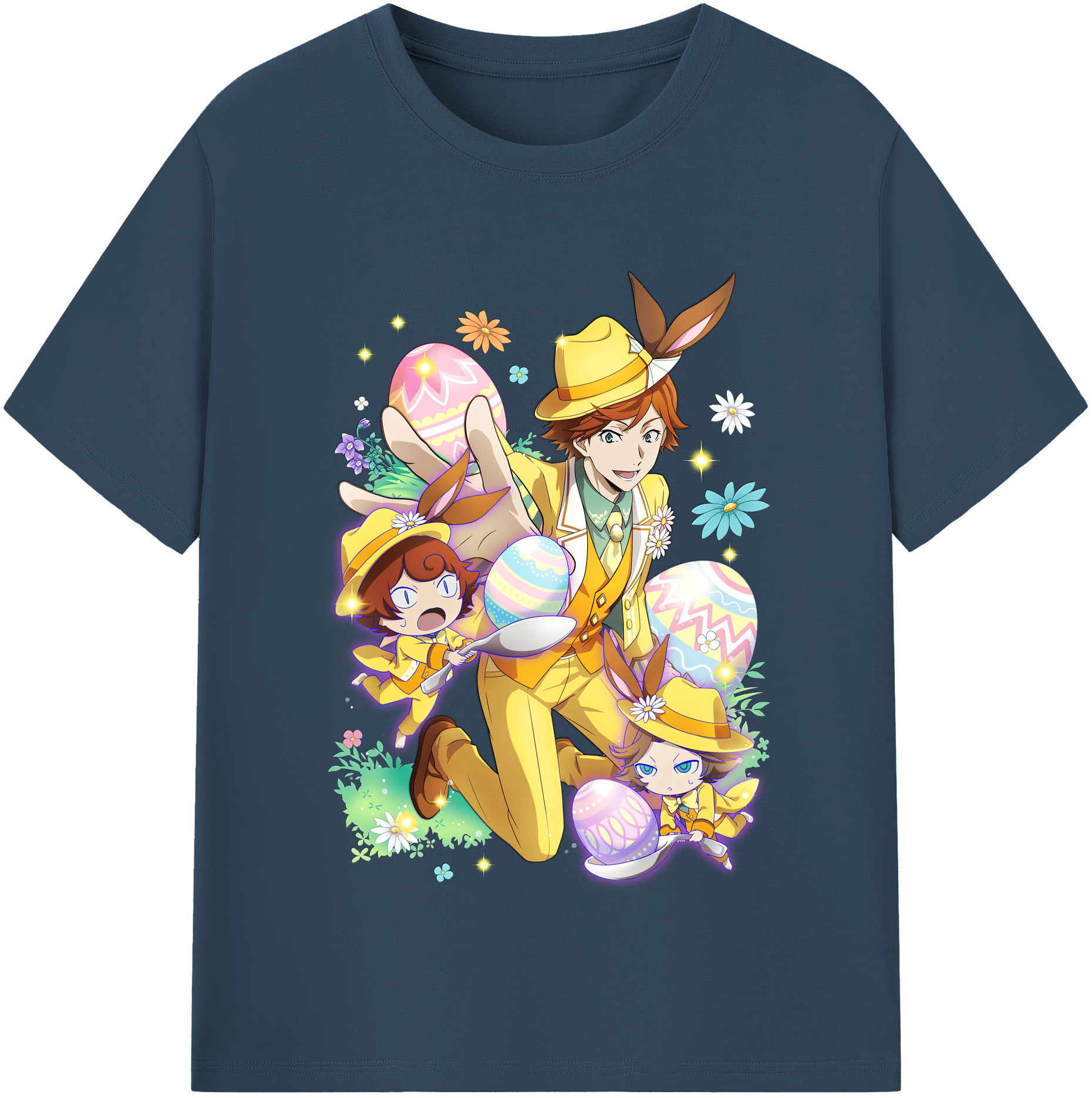 （画像用） 文豪ストレイドッグス Bungo Stray Dogs 綿100％半袖Tシャツ（フロントプリント）
