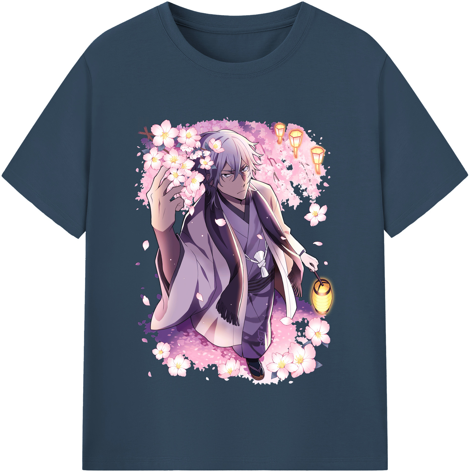 （画像用） 文豪ストレイドッグス Bungo Stray Dogs 綿100％半袖Tシャツ（フロントプリント）