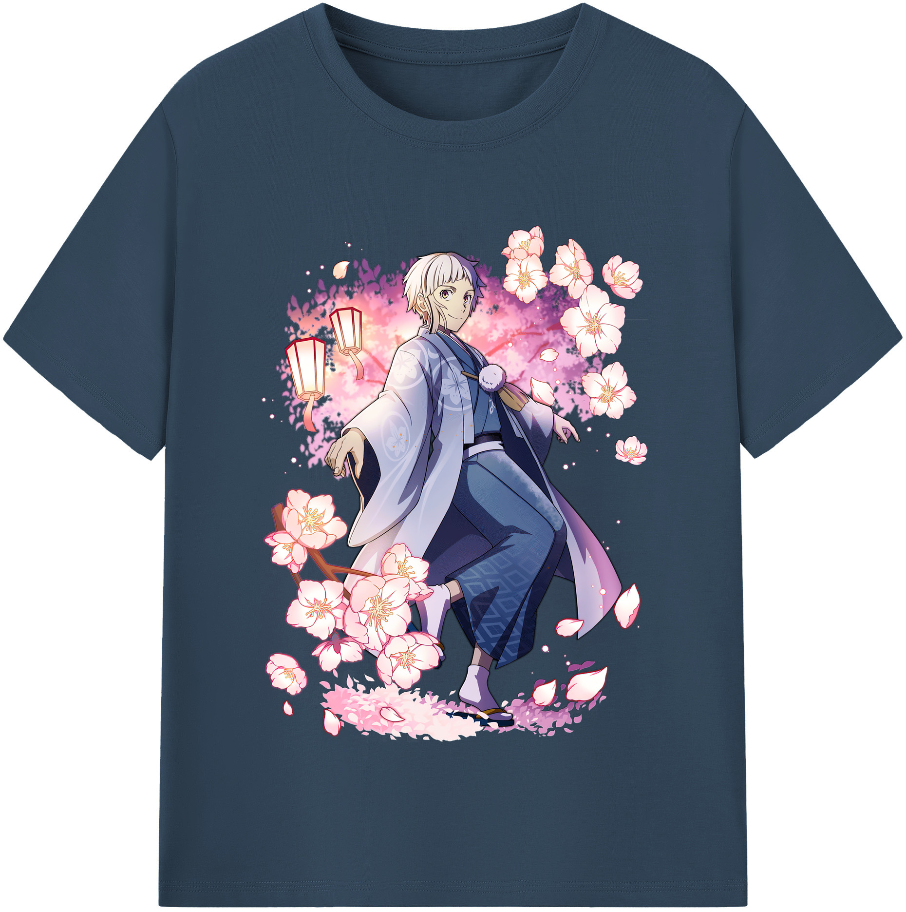 （画像用） 文豪ストレイドッグス Bungo Stray Dogs 綿100％半袖Tシャツ（フロントプリント）