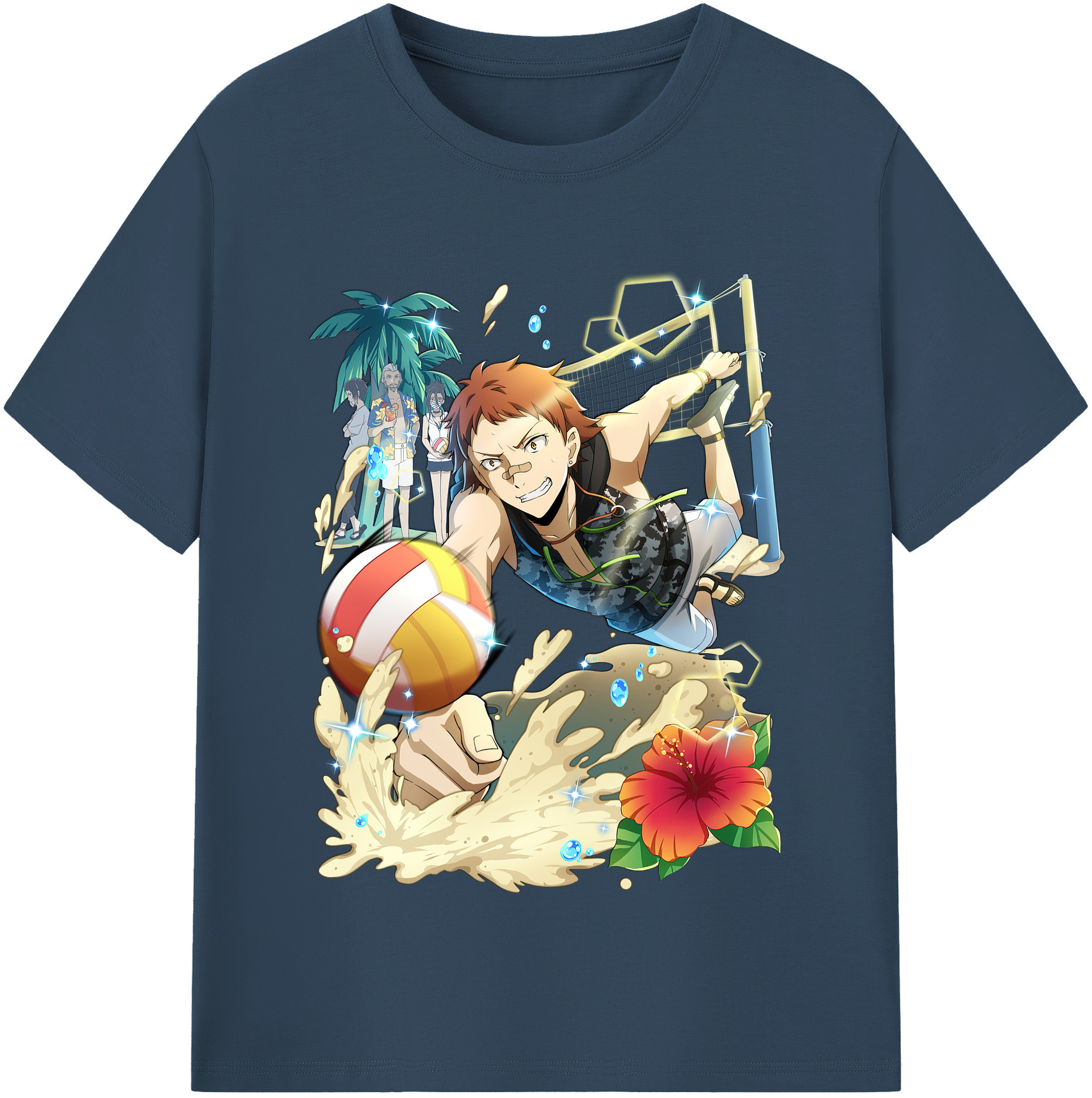 （画像用） 文豪ストレイドッグス Bungo Stray Dogs 綿100％半袖Tシャツ（フロントプリント）