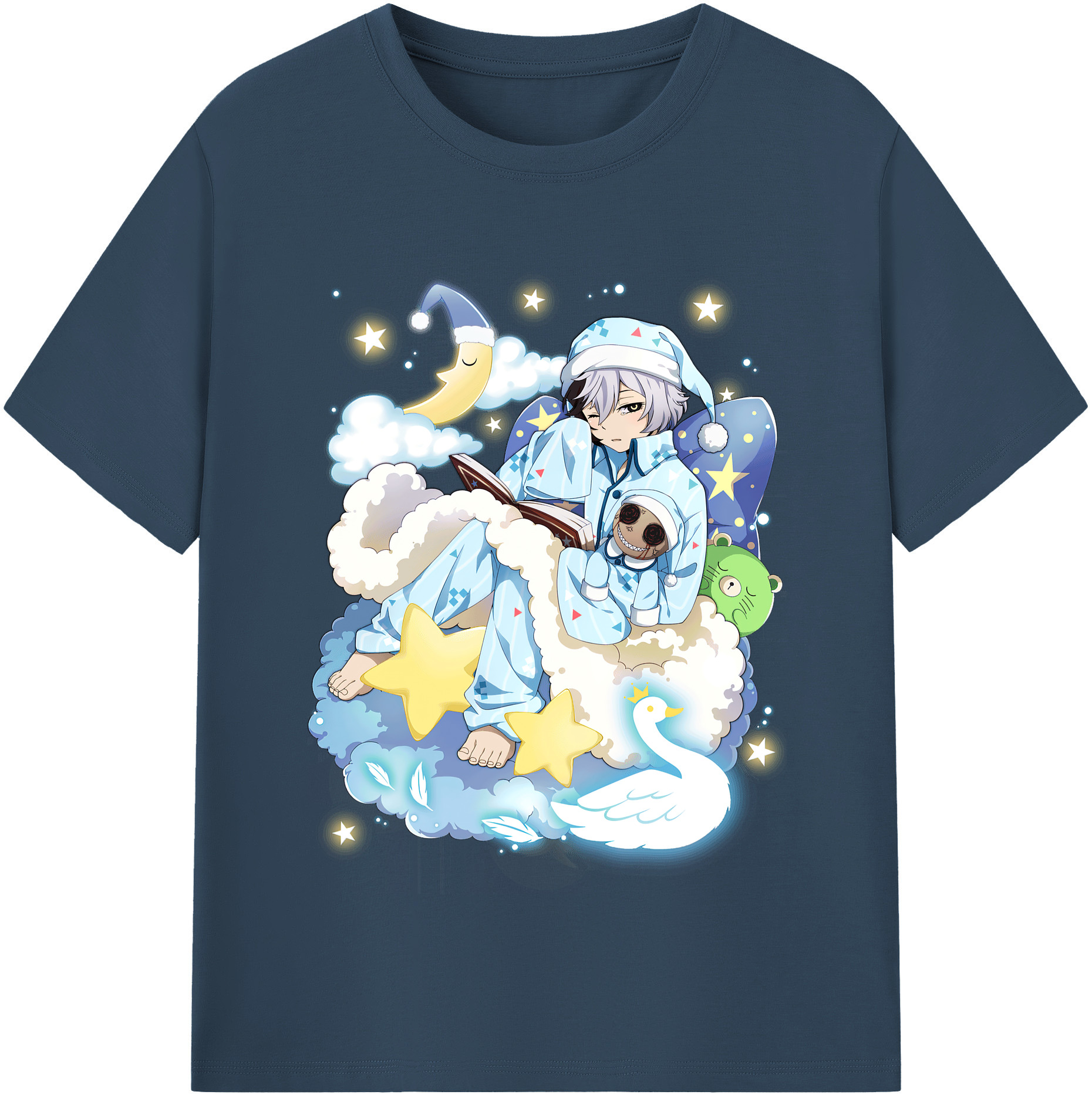 （画像用） 文豪ストレイドッグス Bungo Stray Dogs 綿100％半袖Tシャツ（フロントプリント）