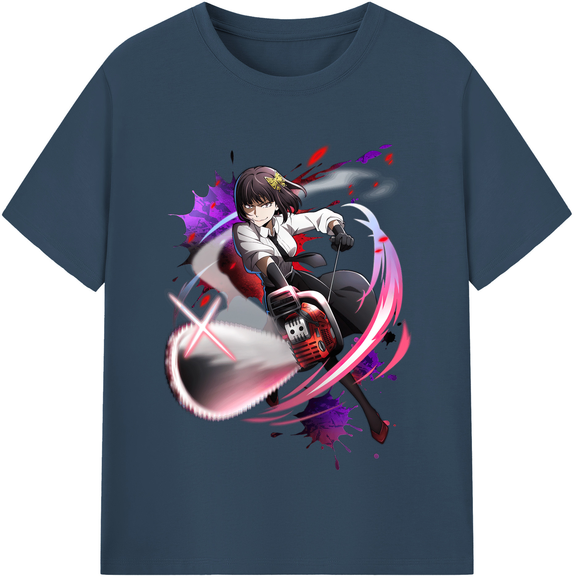 （画像用） 文豪ストレイドッグス Bungo Stray Dogs 綿100％半袖Tシャツ（フロントプリント）