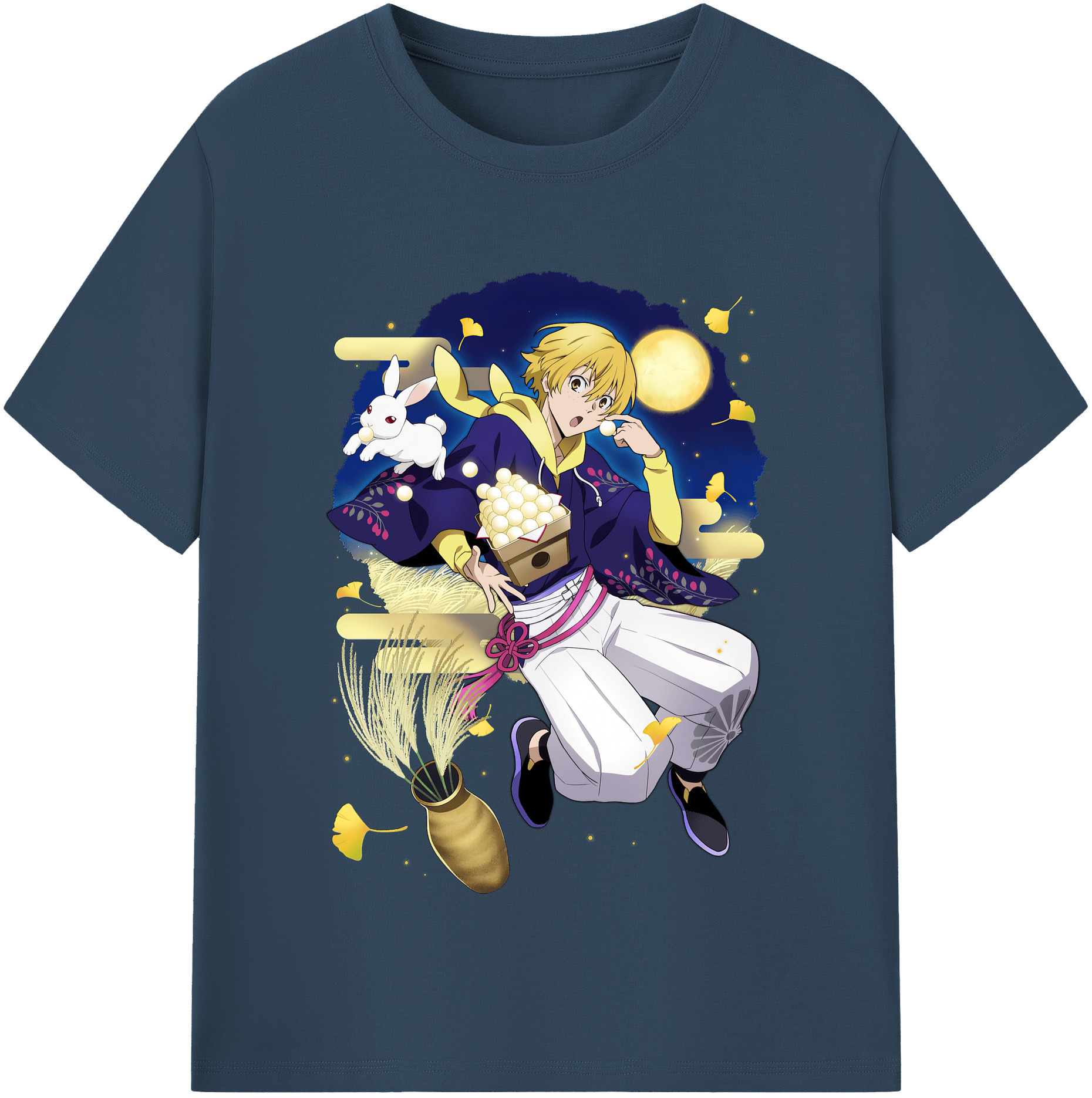 （画像用） 文豪ストレイドッグス Bungo Stray Dogs 綿100％半袖Tシャツ（フロントプリント）