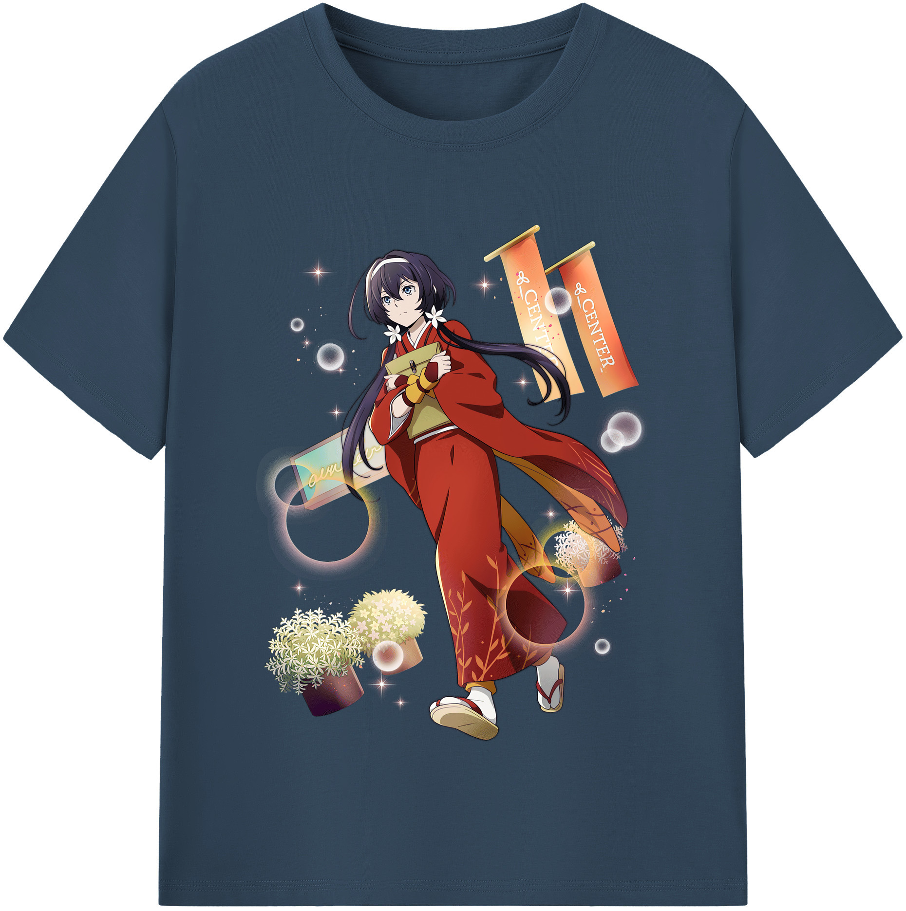 （画像用） 文豪ストレイドッグス Bungo Stray Dogs 綿100％半袖Tシャツ（フロントプリント）