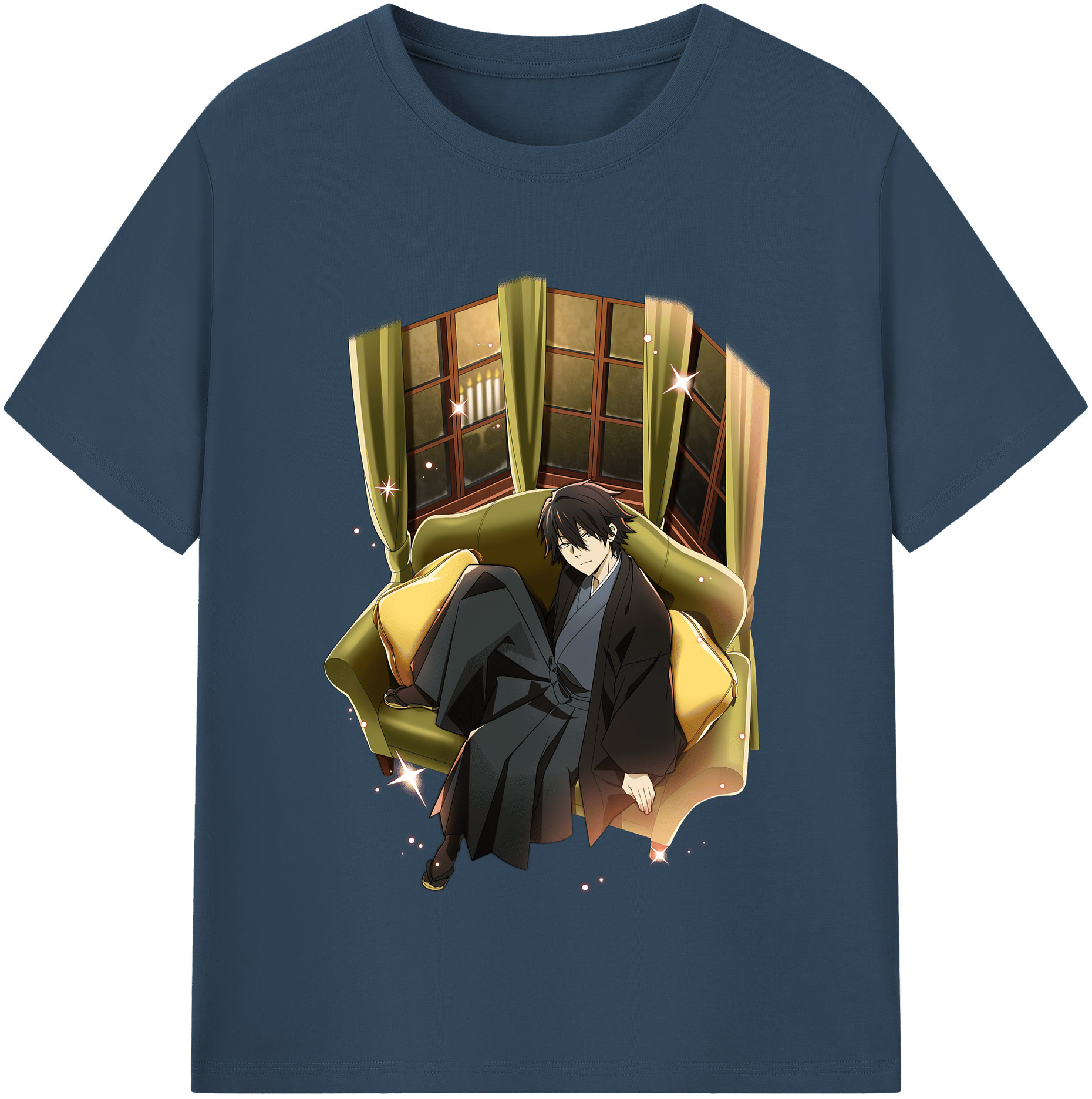 （画像用） 文豪ストレイドッグス Bungo Stray Dogs 綿100％半袖Tシャツ（フロントプリント）