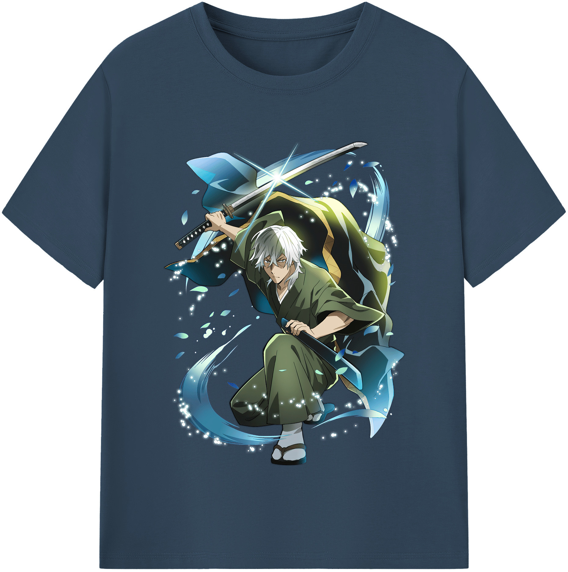 （画像用） 文豪ストレイドッグス Bungo Stray Dogs 綿100％半袖Tシャツ（フロントプリント）