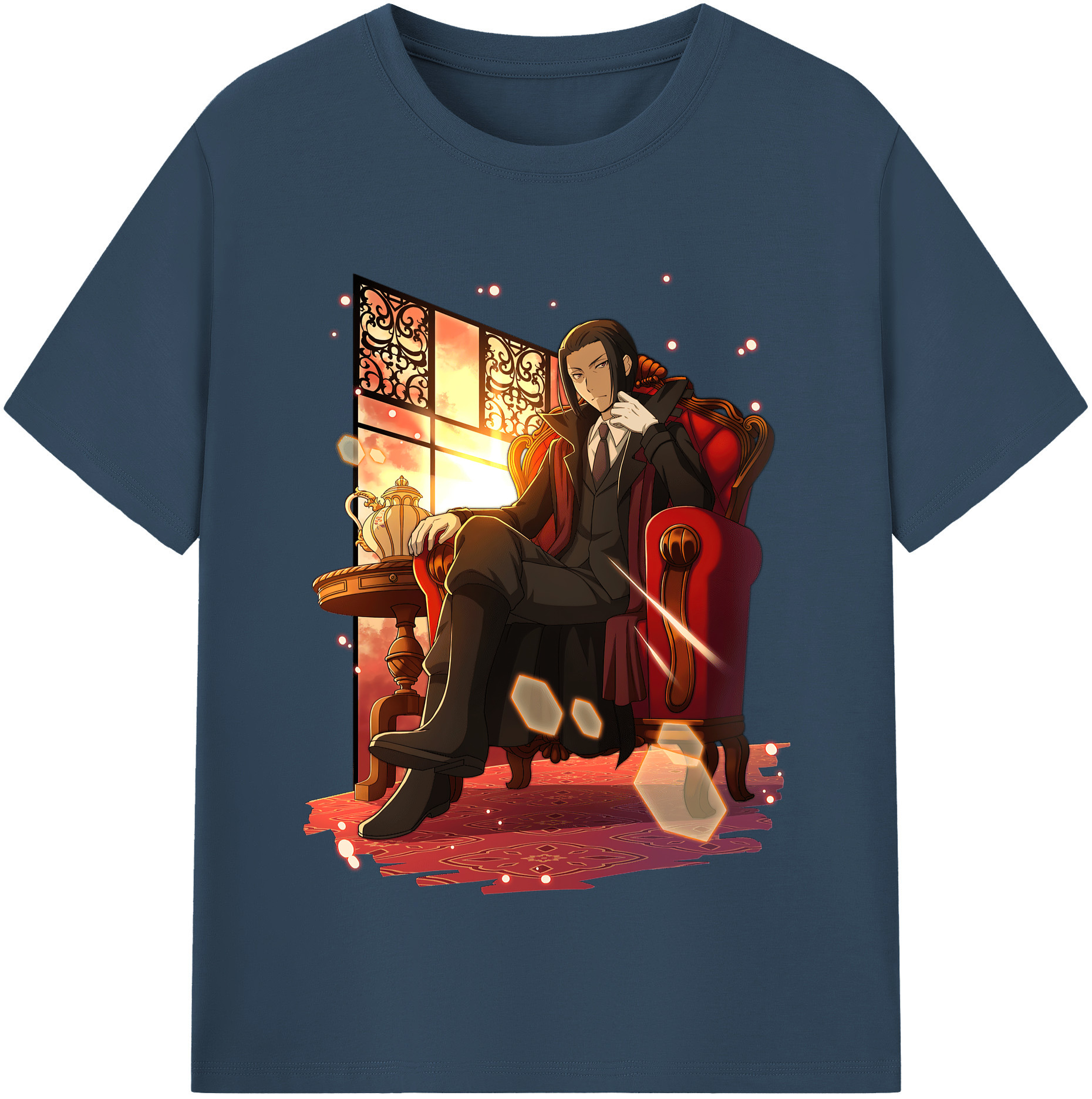 （画像用） 文豪ストレイドッグス Bungo Stray Dogs 綿100％半袖Tシャツ（フロントプリント）