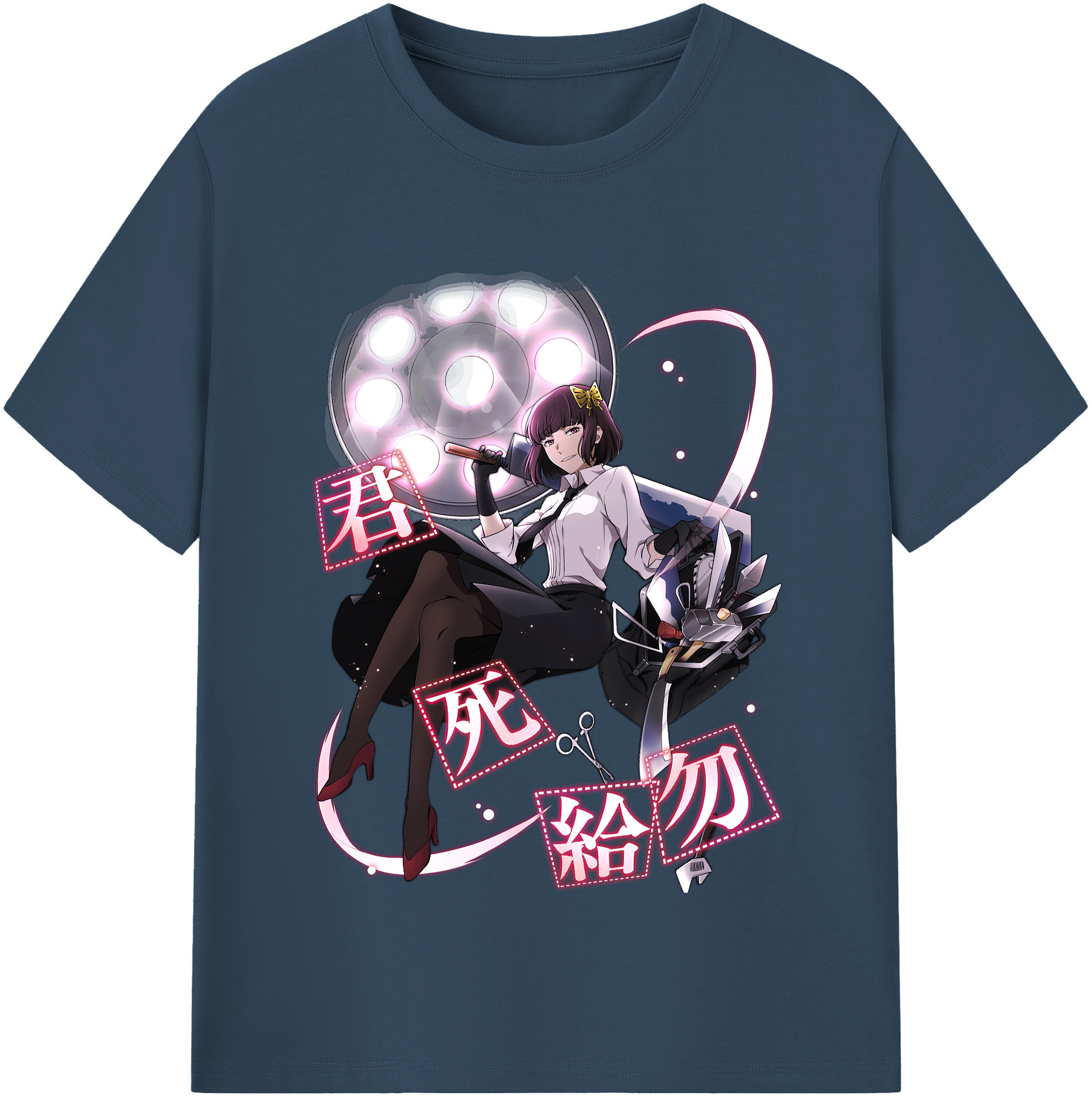 （画像用） 文豪ストレイドッグス Bungo Stray Dogs 綿100％半袖Tシャツ（フロントプリント）