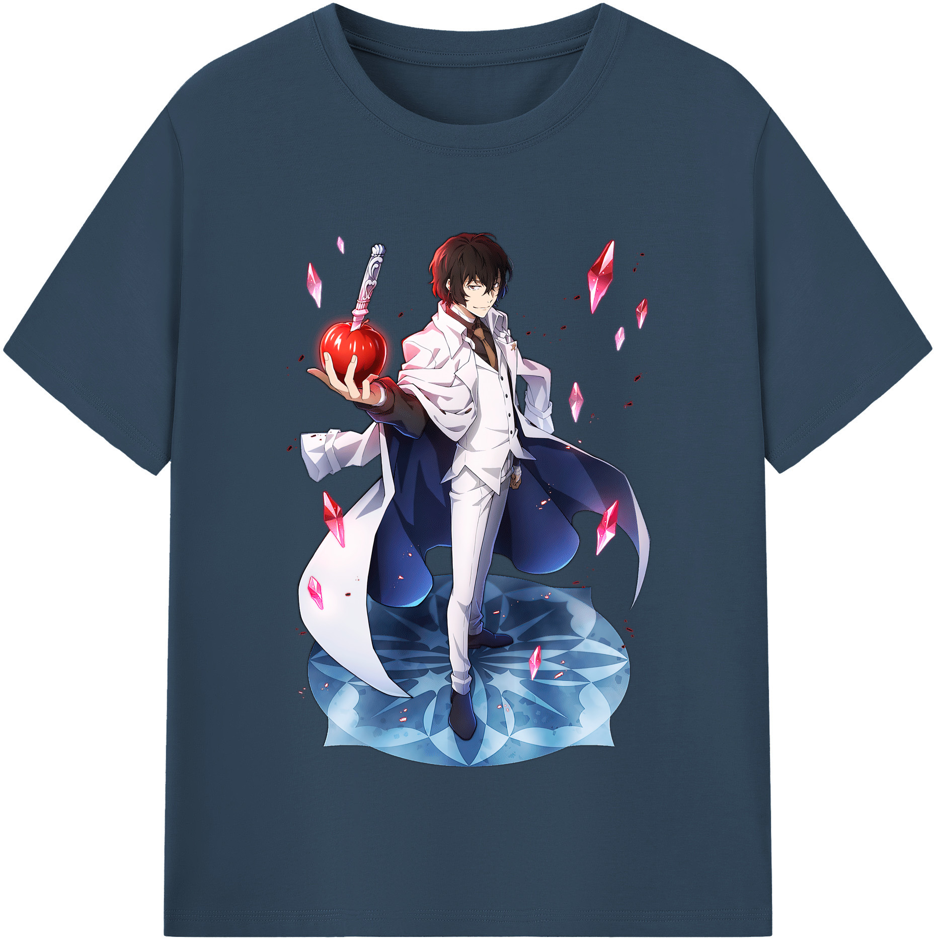 （画像用） 文豪ストレイドッグス Bungo Stray Dogs 綿100％半袖Tシャツ（フロントプリント）