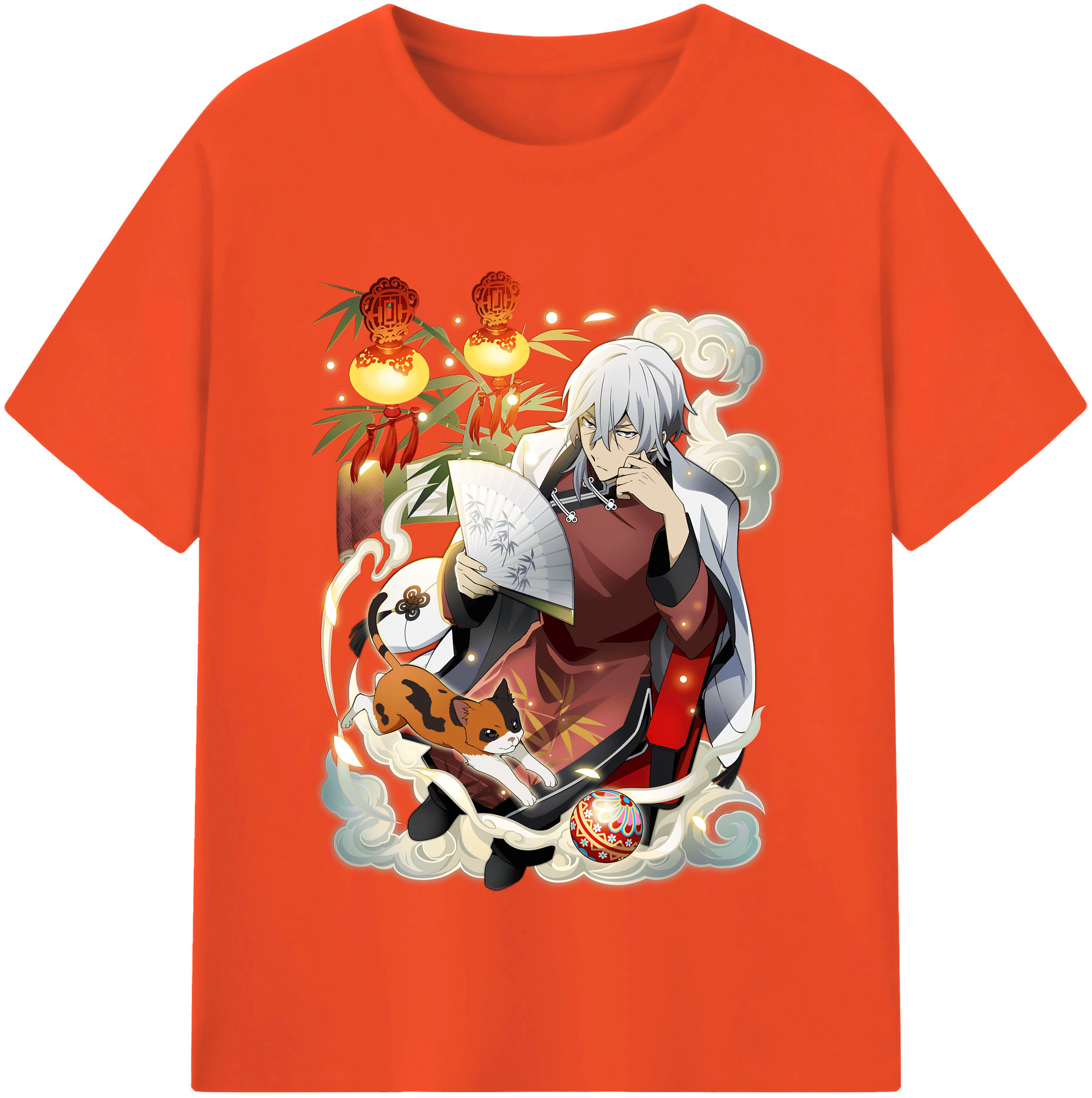 （画像用） 文豪ストレイドッグス Bungo Stray Dogs 綿100％半袖Tシャツ（フロントプリント）