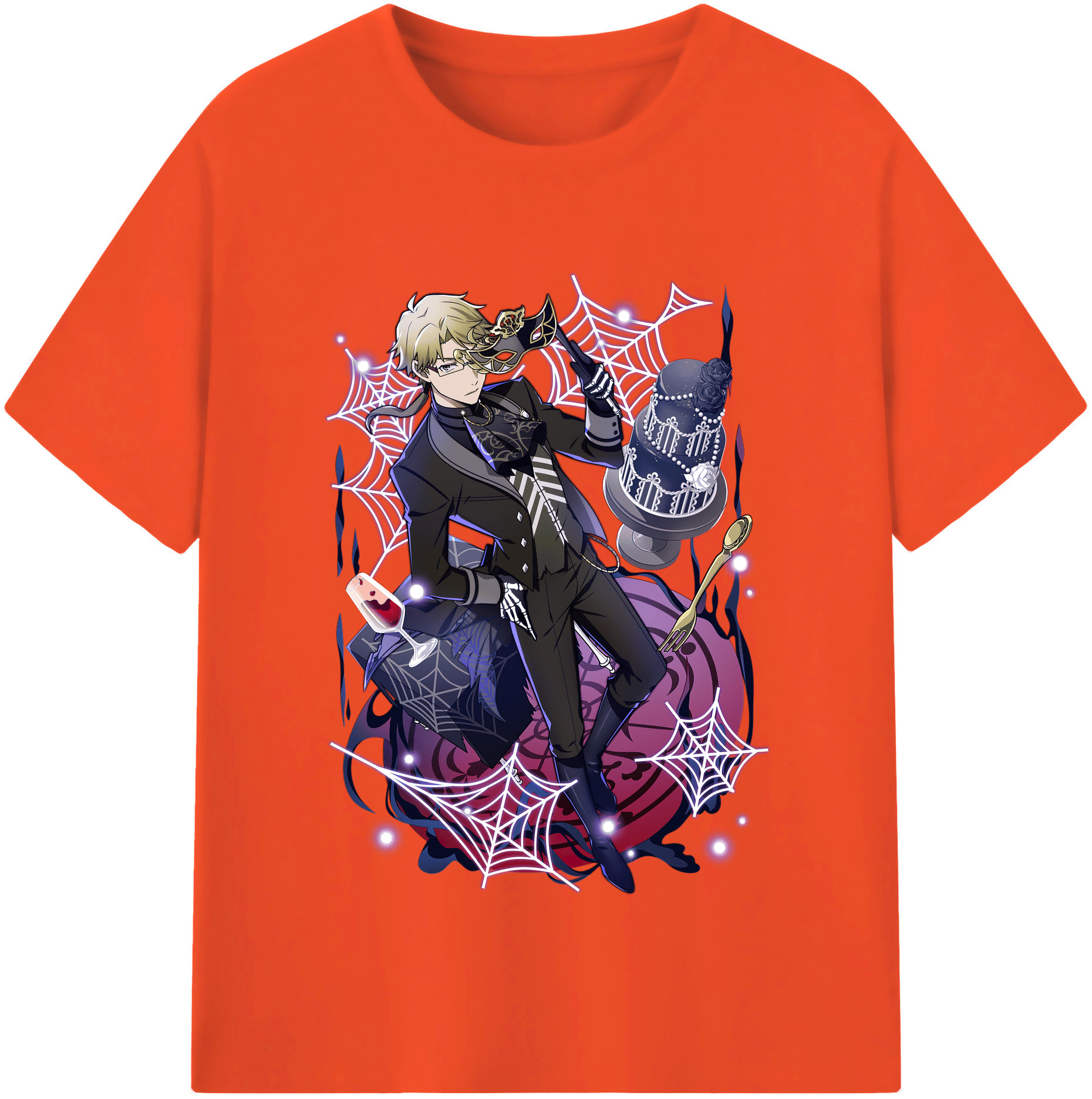 （画像用） 文豪ストレイドッグス Bungo Stray Dogs 綿100％半袖Tシャツ（フロントプリント）