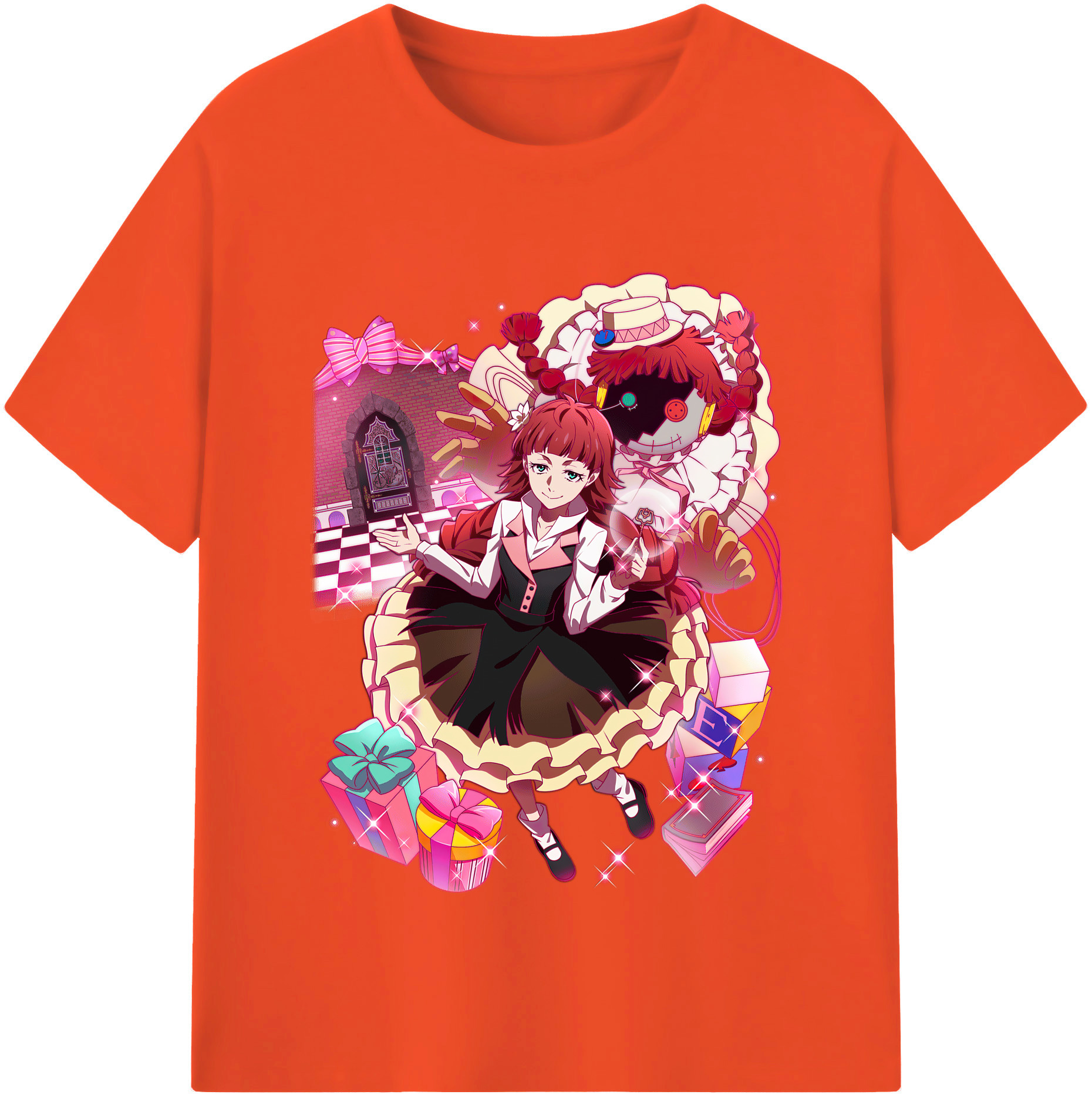 （画像用） 文豪ストレイドッグス Bungo Stray Dogs 綿100％半袖Tシャツ（フロントプリント）