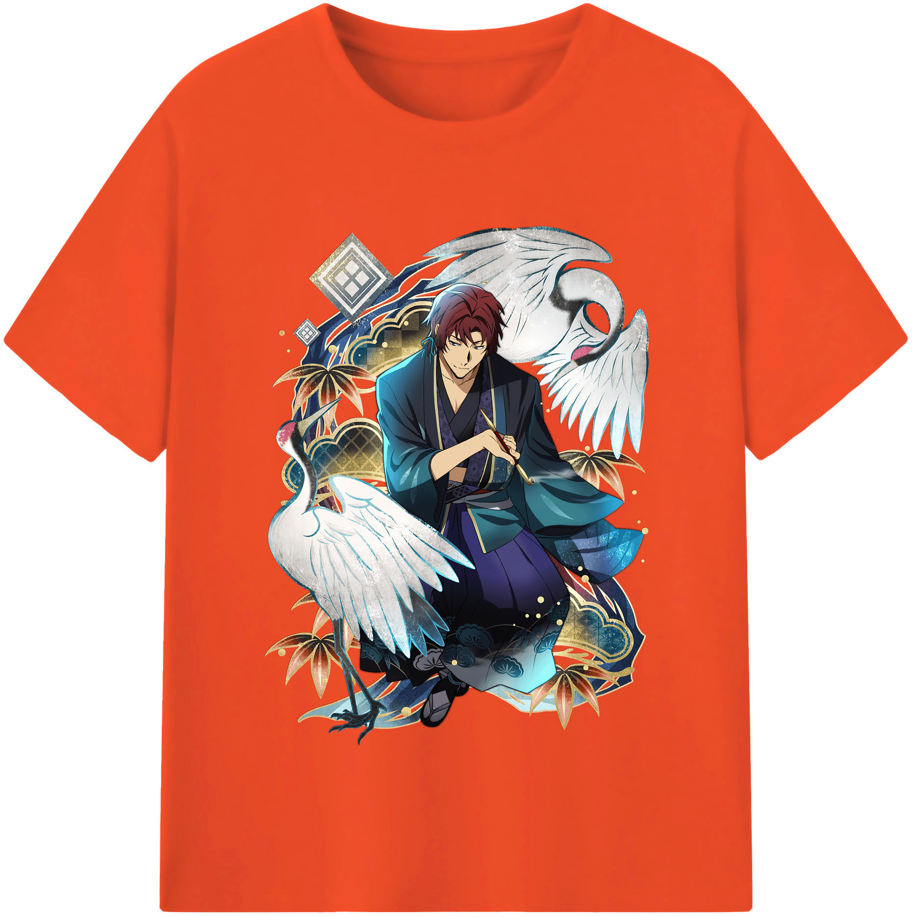 （画像用） 文豪ストレイドッグス Bungo Stray Dogs 綿100％半袖Tシャツ（フロントプリント）
