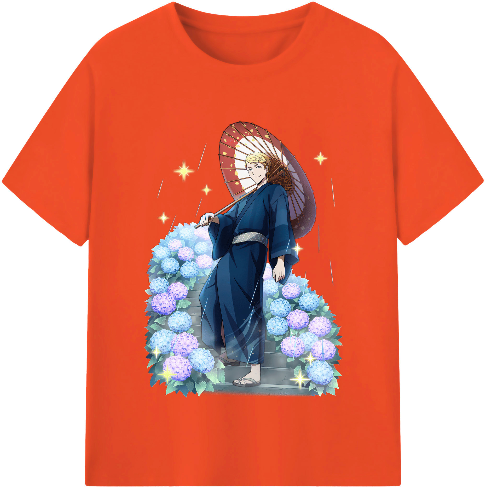 （画像用） 文豪ストレイドッグス Bungo Stray Dogs 綿100％半袖Tシャツ（フロントプリント）