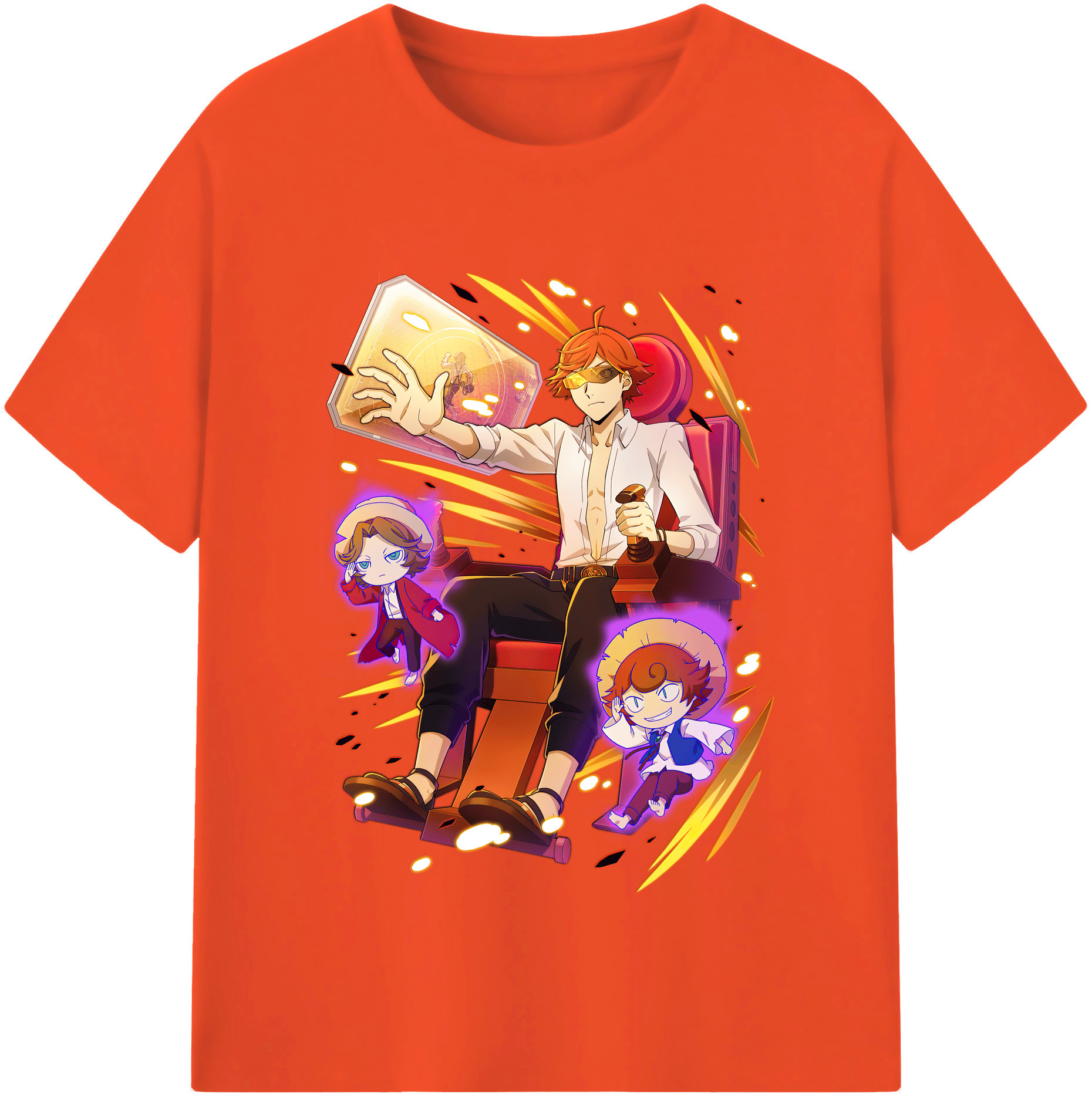 （画像用） 文豪ストレイドッグス Bungo Stray Dogs 綿100％半袖Tシャツ（フロントプリント）