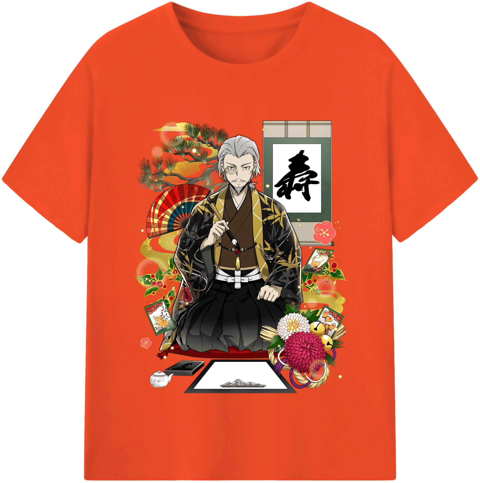 （画像用） 文豪ストレイドッグス Bungo Stray Dogs 綿100％半袖Tシャツ（フロントプリント）