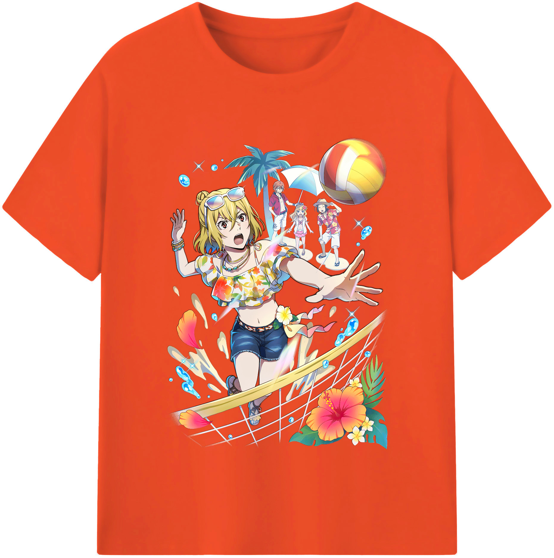 （画像用） 文豪ストレイドッグス Bungo Stray Dogs 綿100％半袖Tシャツ（フロントプリント）