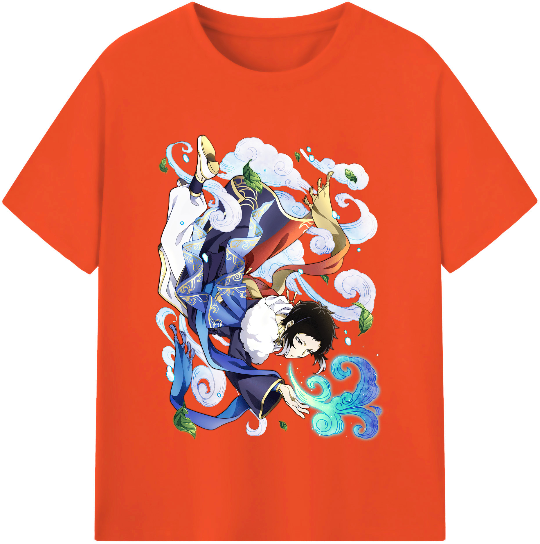 （画像用） 文豪ストレイドッグス Bungo Stray Dogs 綿100％半袖Tシャツ（フロントプリント）