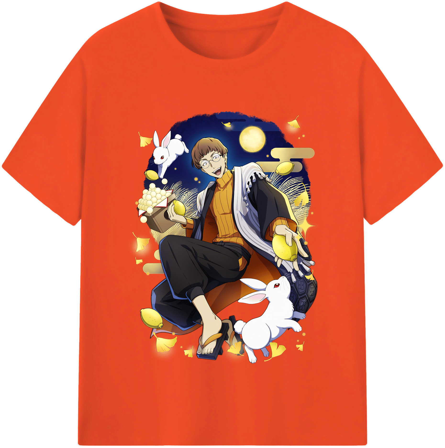（画像用） 文豪ストレイドッグス Bungo Stray Dogs 綿100％半袖Tシャツ（フロントプリント）