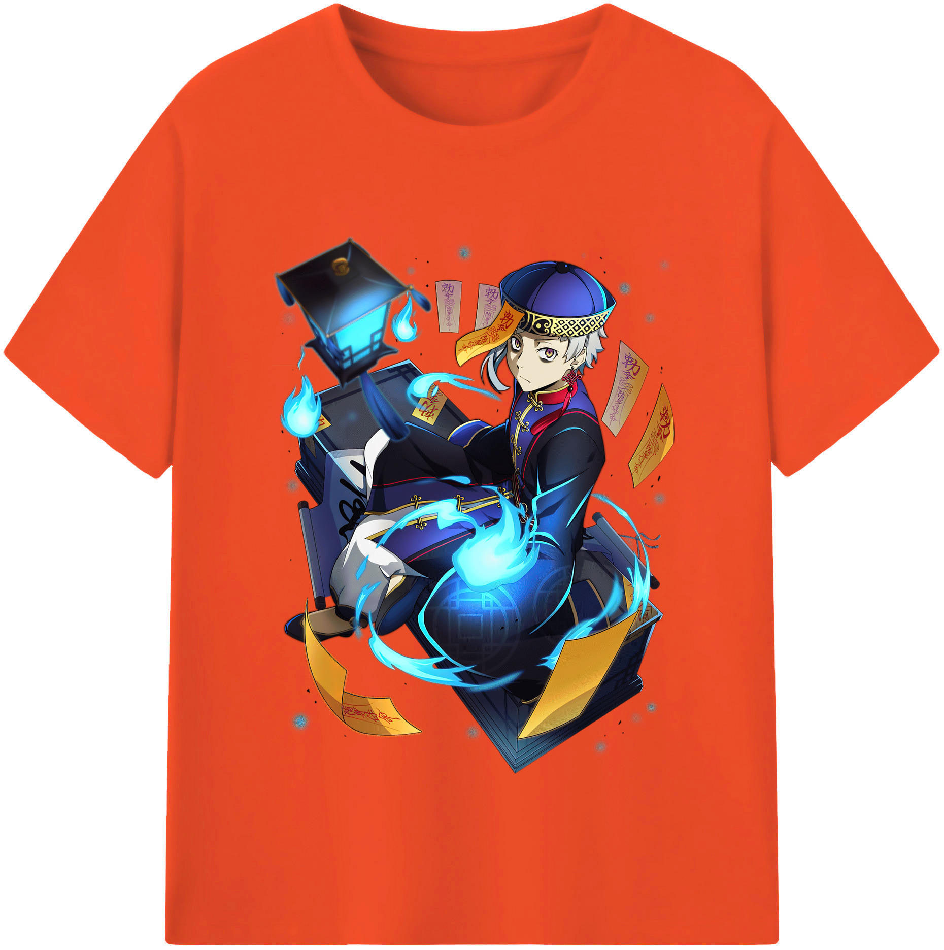 （画像用） 文豪ストレイドッグス Bungo Stray Dogs 綿100％半袖Tシャツ（フロントプリント）