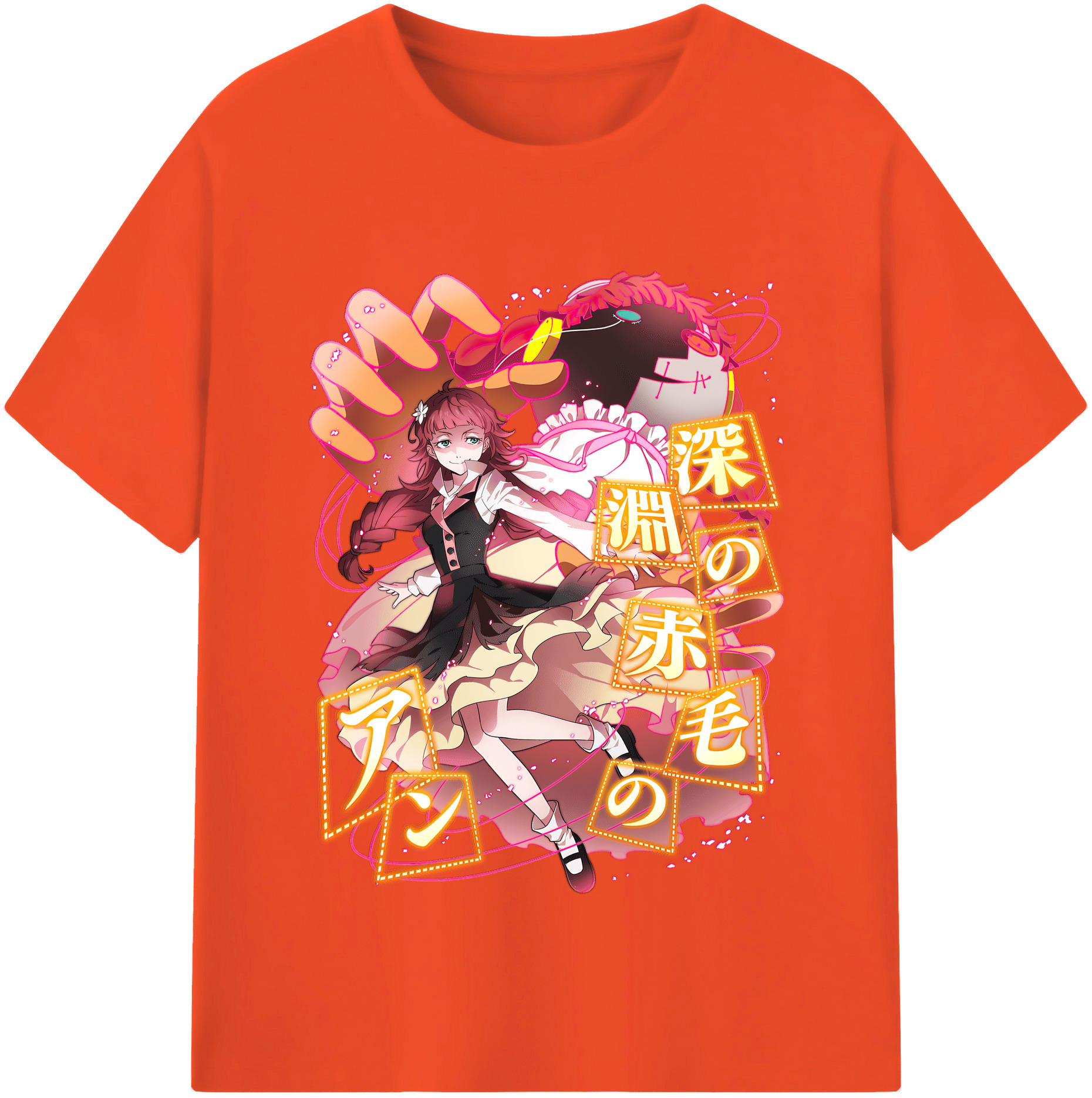 （画像用） 文豪ストレイドッグス Bungo Stray Dogs 綿100％半袖Tシャツ（フロントプリント）
