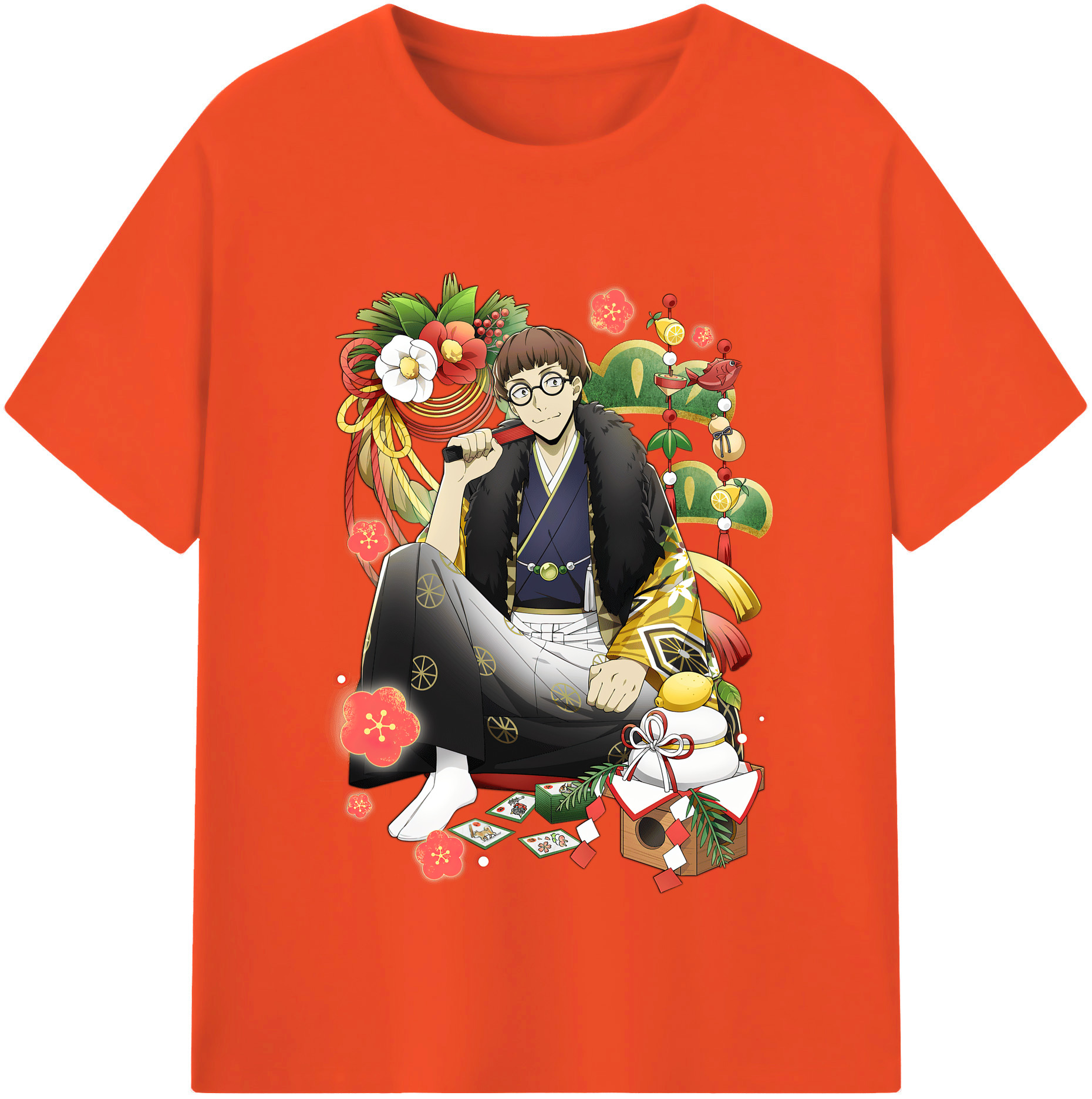 （画像用） 文豪ストレイドッグス Bungo Stray Dogs 綿100％半袖Tシャツ（フロントプリント）