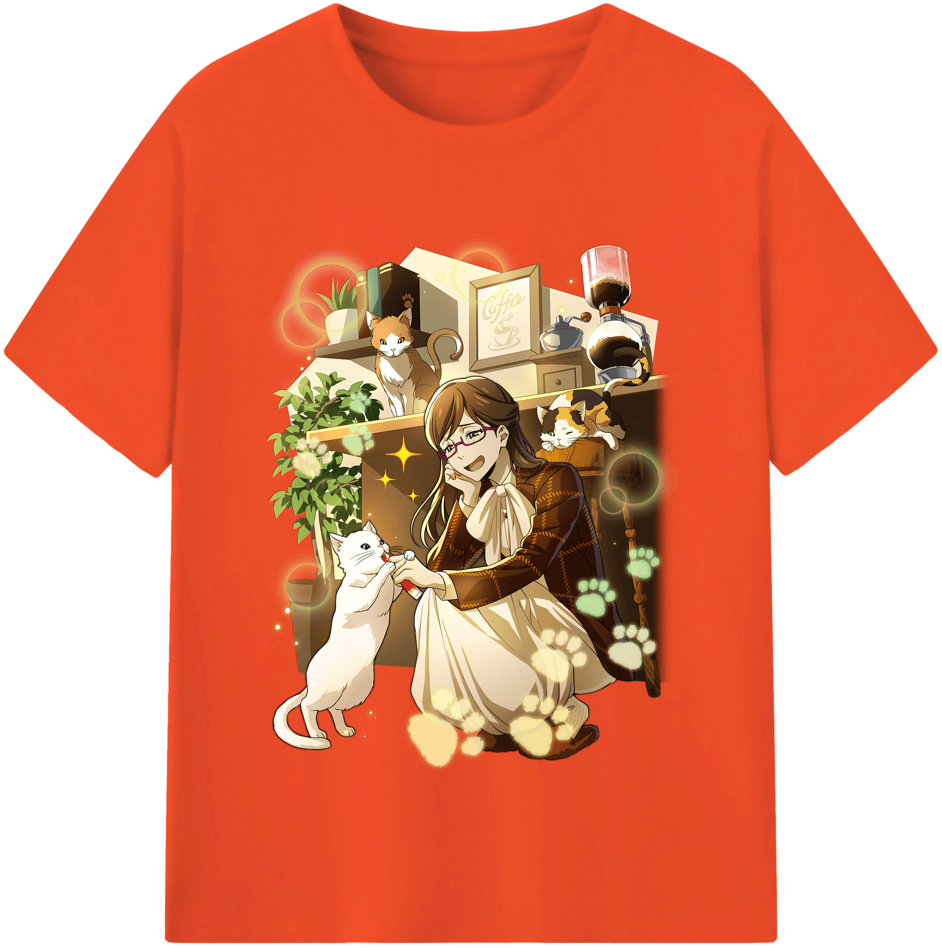 （画像用） 文豪ストレイドッグス Bungo Stray Dogs 綿100％半袖Tシャツ（フロントプリント）