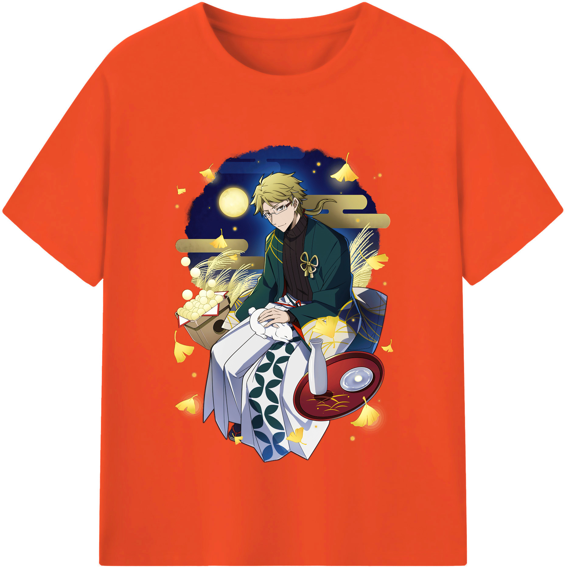 （画像用） 文豪ストレイドッグス Bungo Stray Dogs 綿100％半袖Tシャツ（フロントプリント）