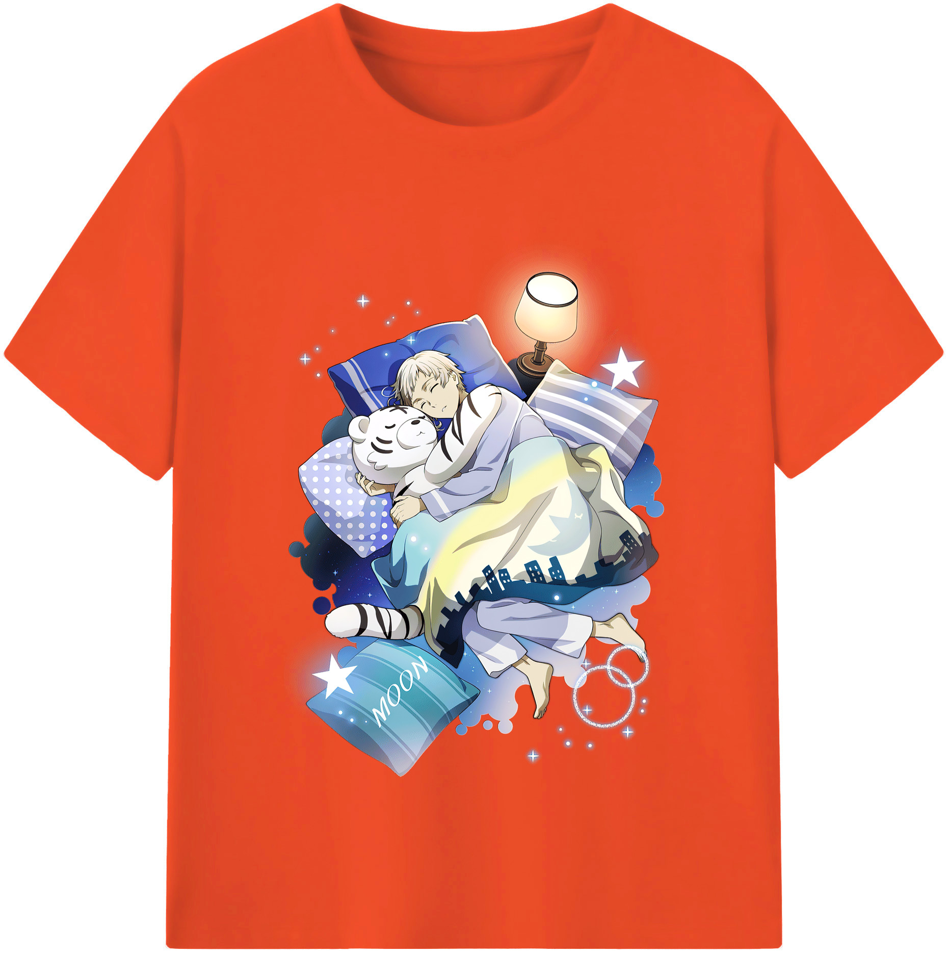 （画像用） 文豪ストレイドッグス Bungo Stray Dogs 綿100％半袖Tシャツ（フロントプリント）